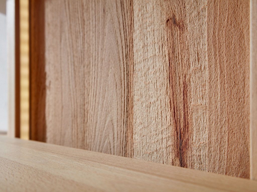 Main Möbel Vitrine Vitrine rechts 63x207 Kernbuche Berlin