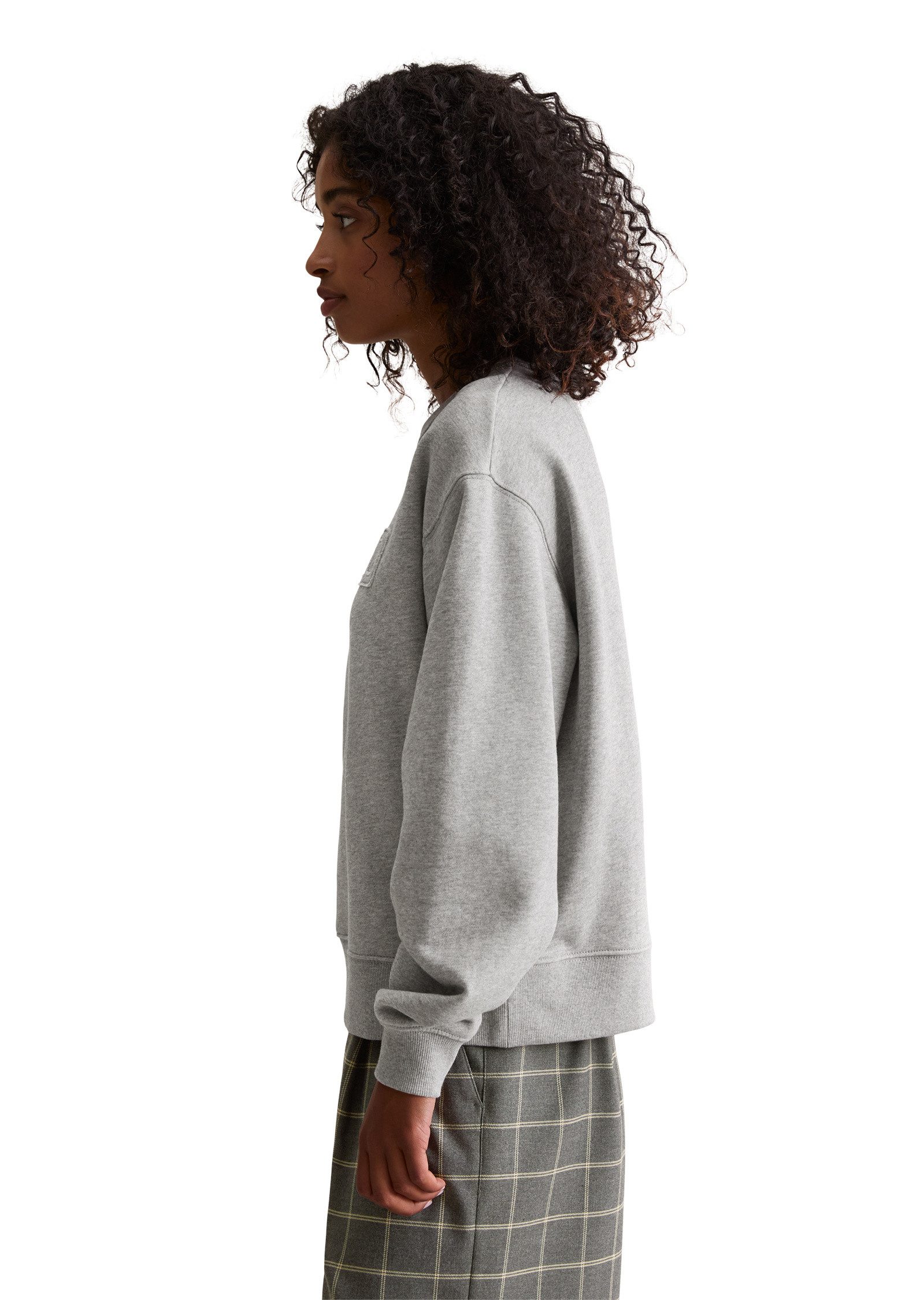 Marc O'Polo DENIM Sweatshirt aus gewaschener Bio-Baumwolle günstig online kaufen