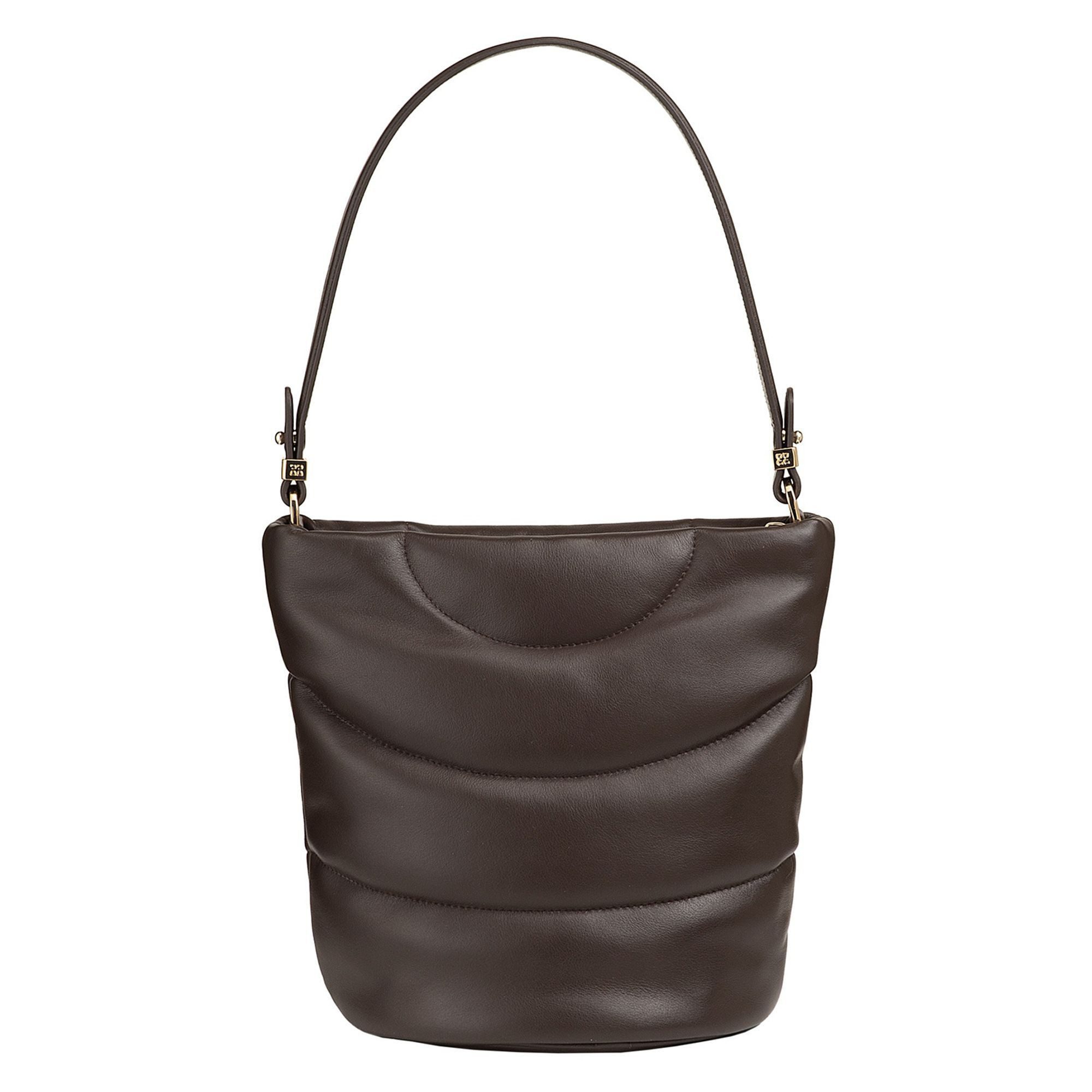DuDu Schultertasche Barbara, Leder