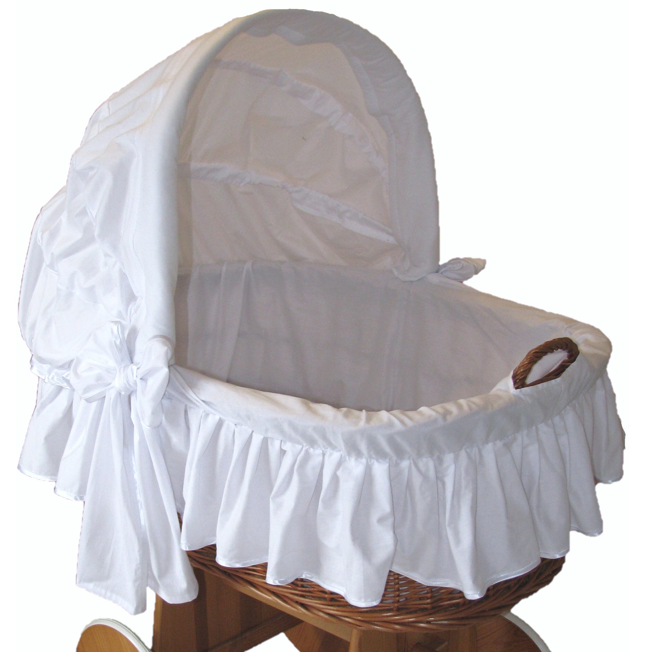 Babymajawelt Babybettbezug Für Stubenwagen mit Haube XXL Textile Ausstattun günstig online kaufen