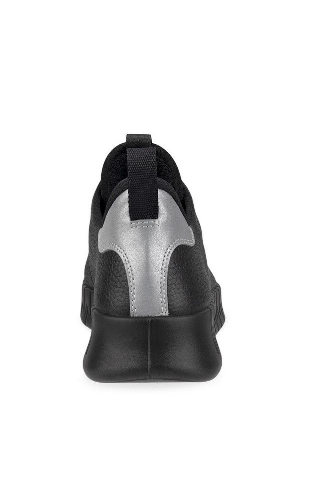Ecco Gruuv Lea GTX (ECCO-Leder) schwarz Damen Sneaker – Bild 5 von 5