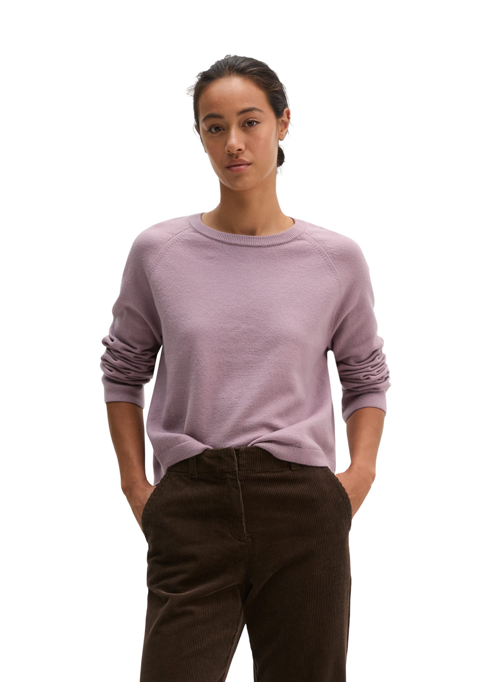 Marc O'Polo Strickpullover aus Cotton Wool Stretch