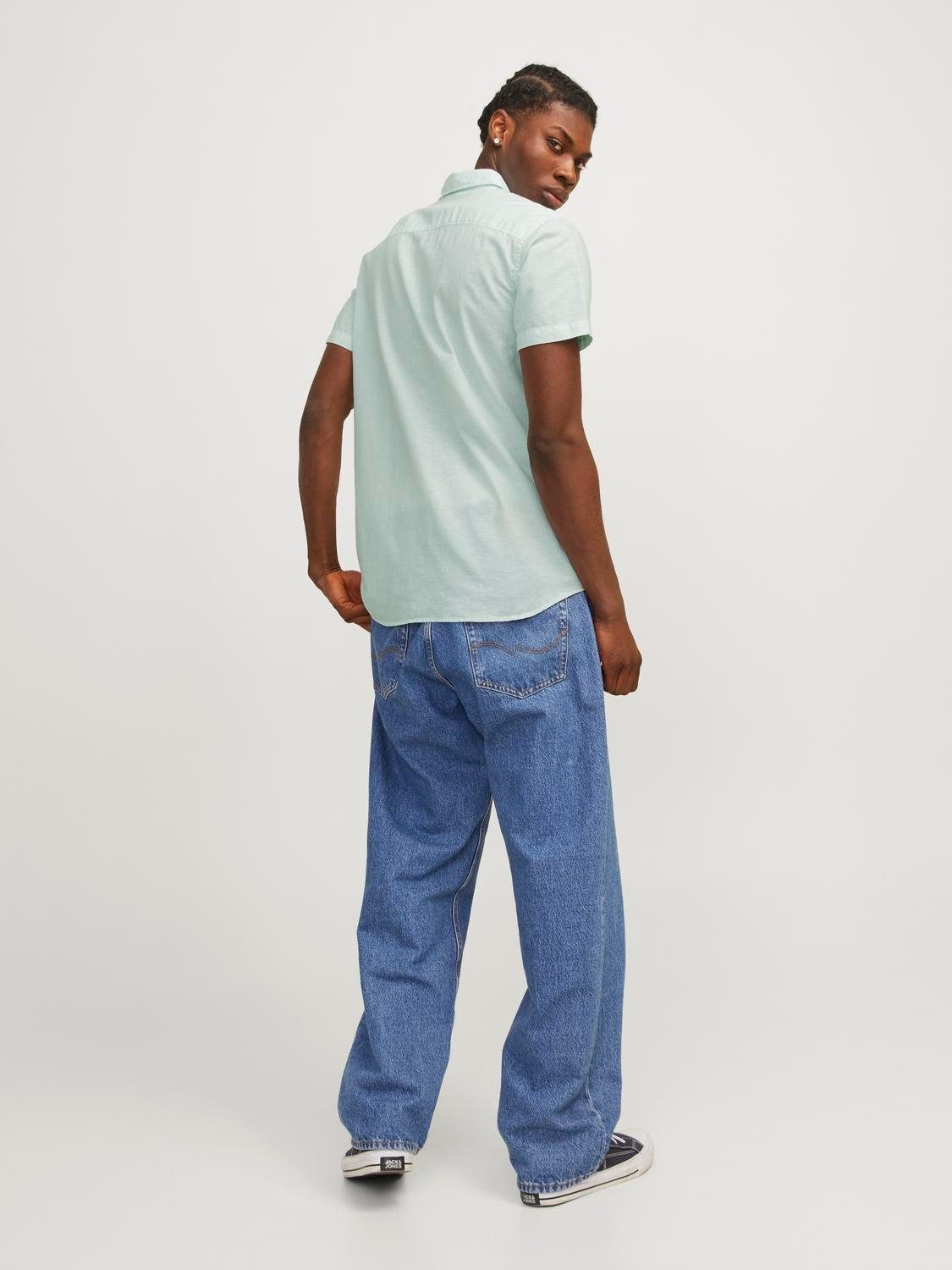 Jack & Jones Kurzarmhemd JJESUMMER LINEN günstig online kaufen