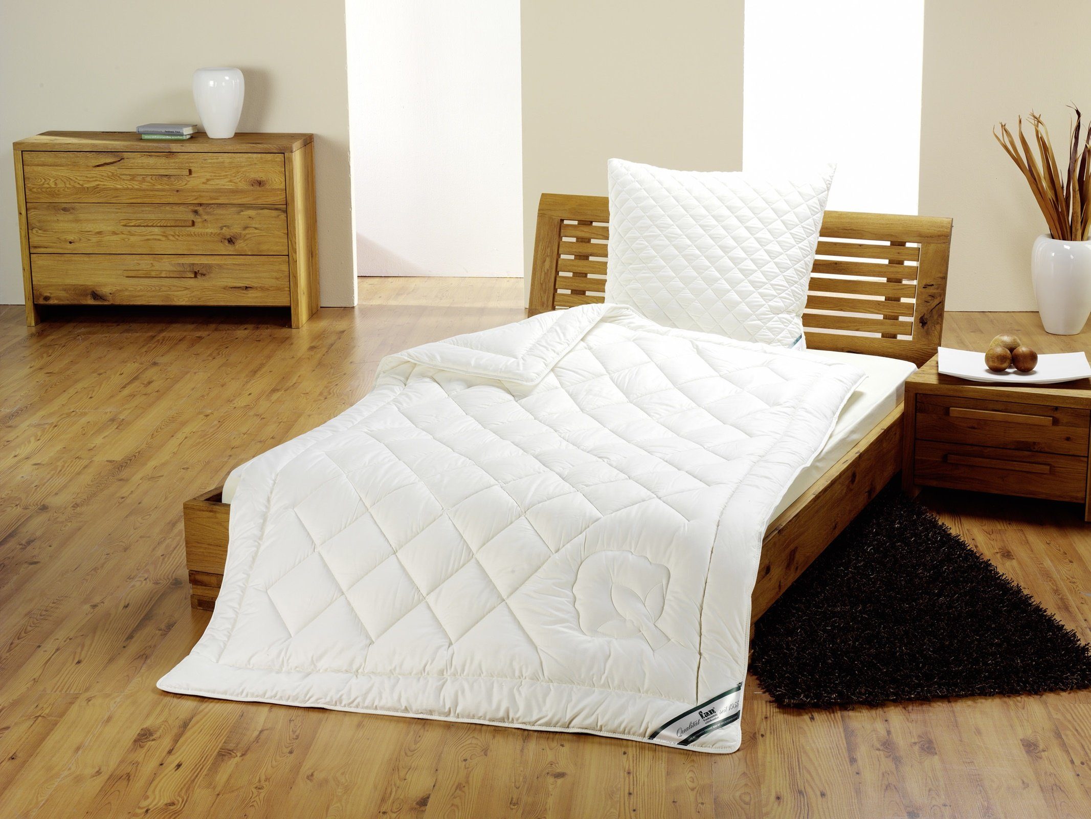 fan Baumwollbettdecke »kbA Baumwolle«, normal, Füllung 100% Baumwolle, Bezu günstig online kaufen