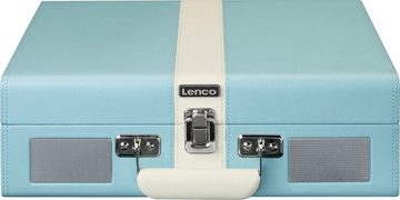 Lenco Koffer-Plattenspieler mit BT und eingebauten Lsp. Plattenspieler (Riemenantrieb)