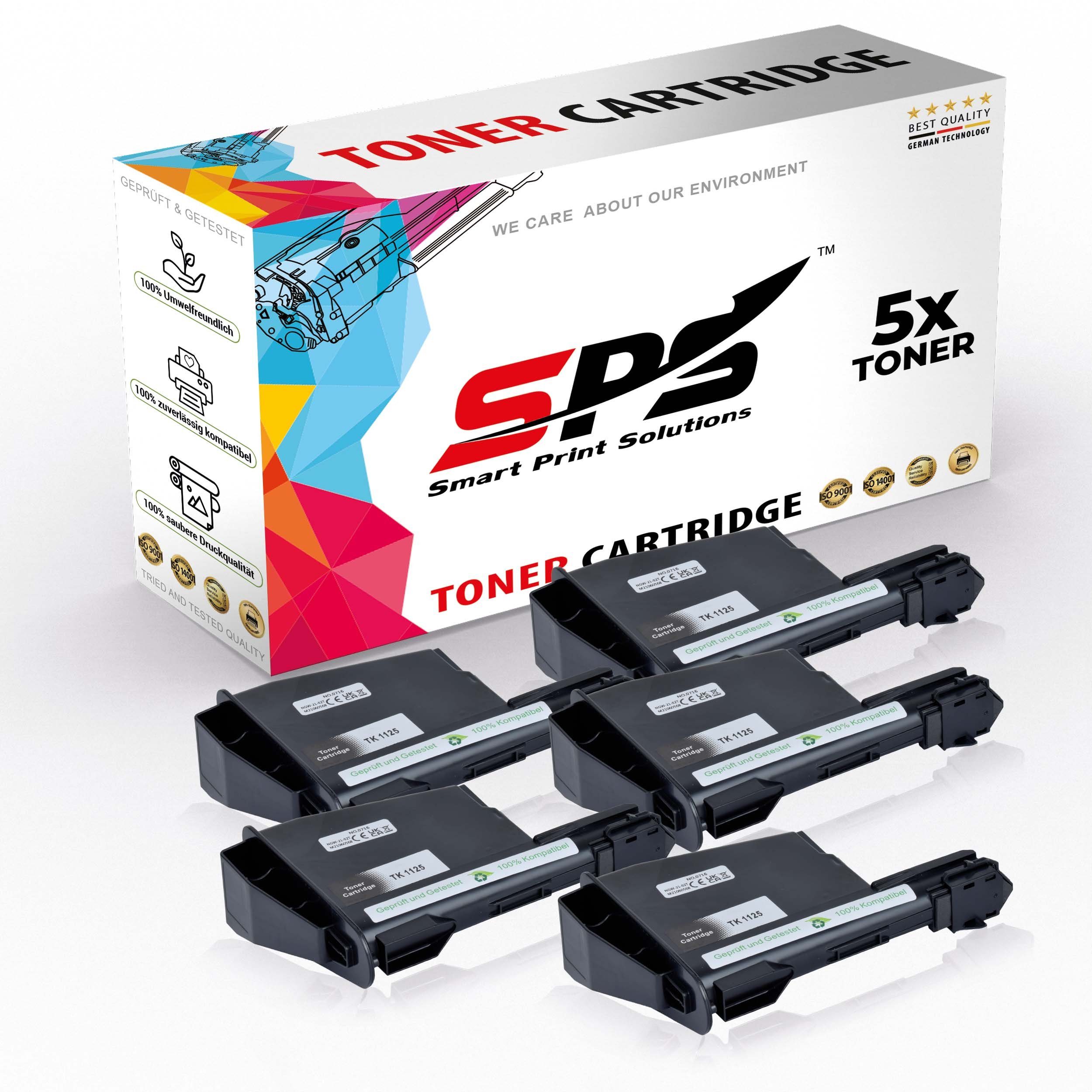 SPS Kompatibel für Kyocera FS1061DN 1T02M70NL0 TK-1125 Nachfülltinte (für Kyocera, 5er Pack, x)