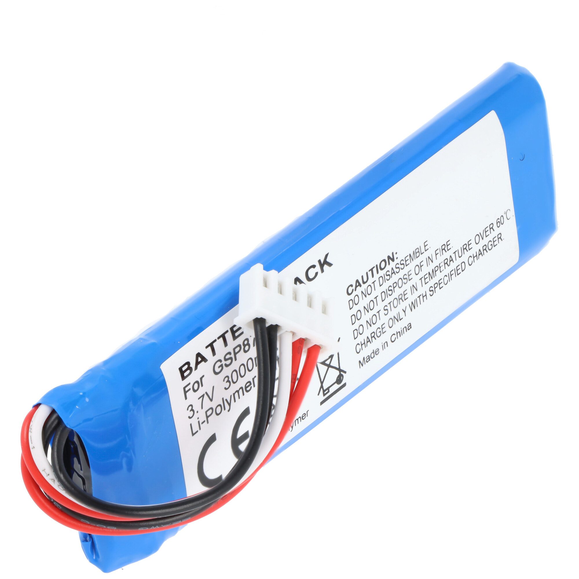AccuCell Akku passend für JBL Flip 3 Akku GSP872693 3,7 Volt 3000mAh Li-Polyme Akku 3000 mAh (3,7 V)