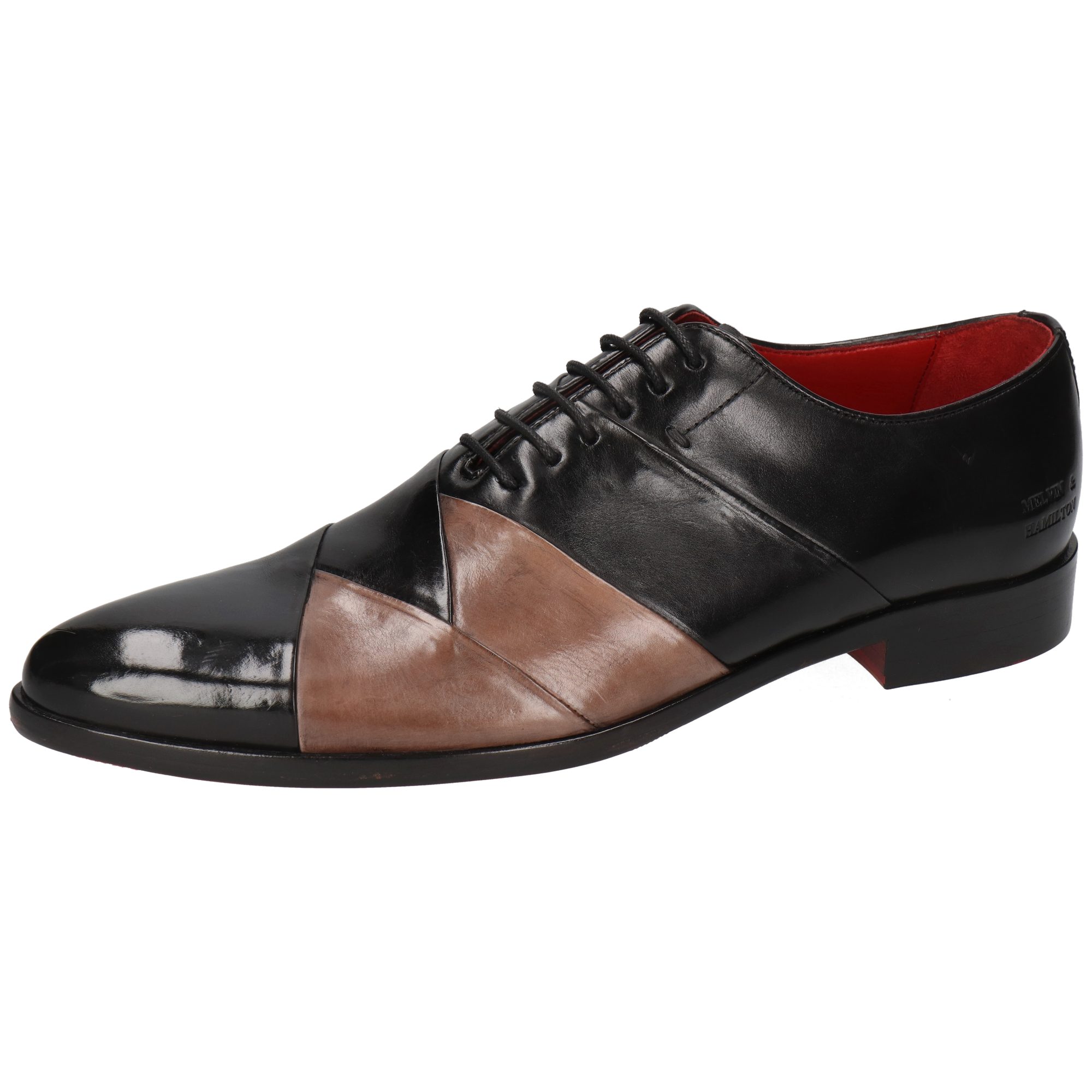 Chaussures Oxford Homme Melvin & Hamilton Toni 53 - Cuir Véritable - Semelle Cuir - Talon Bloc
