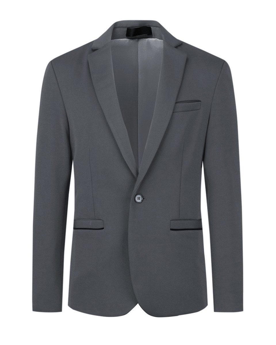 Allthemen Sakko Herren sportliches Casualsakko aus Stretsch Stoff