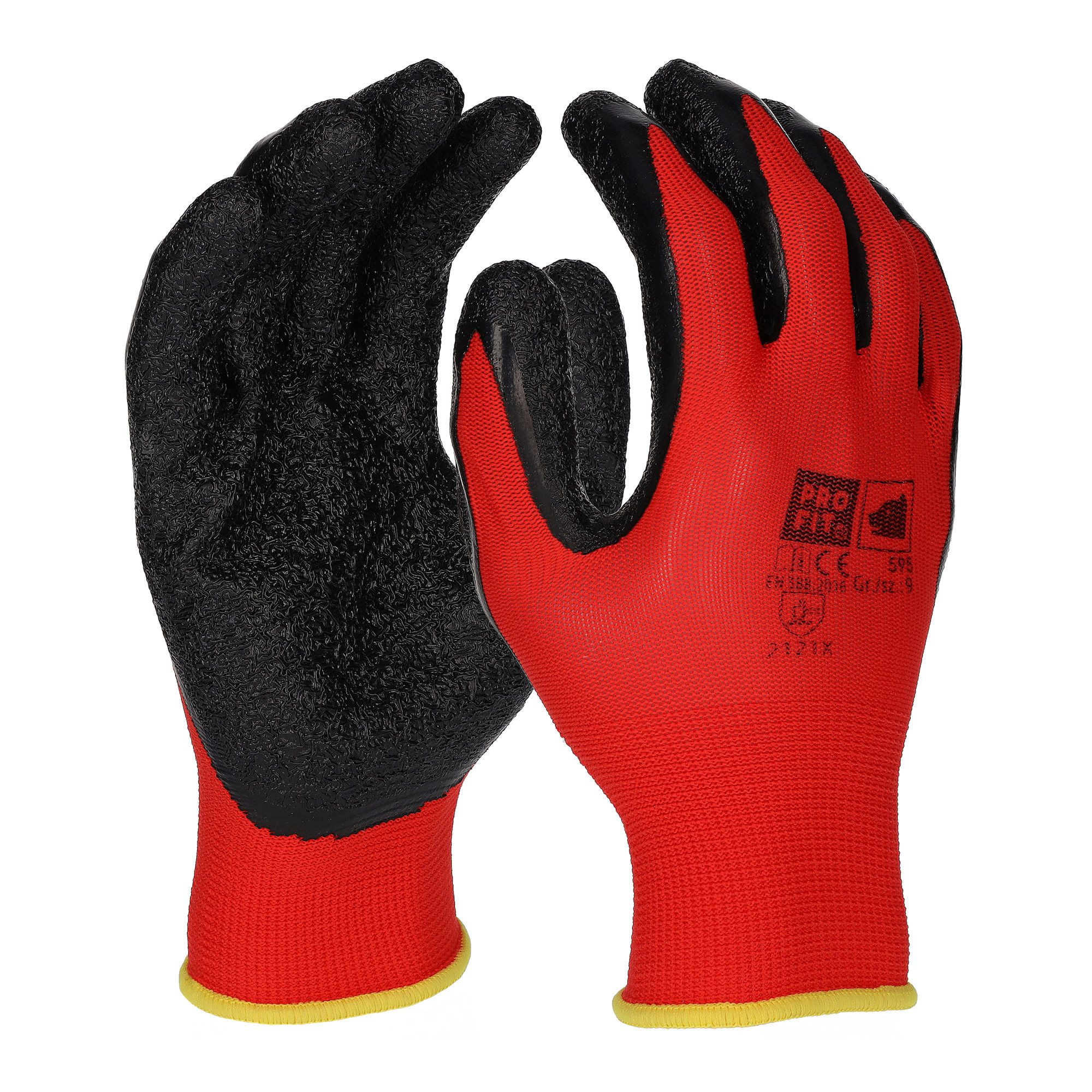 Fitzner Arbeitshandschuhe Latex-Feinstrickhandschuh SUPER – atmungsaktiv