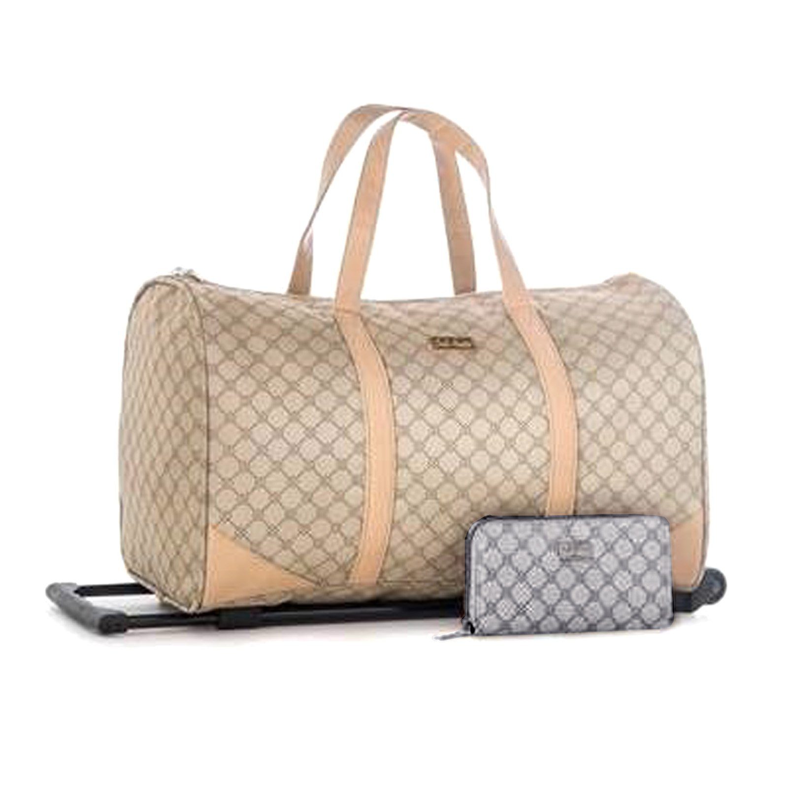 Carla Faustini Handgepäck-Trolley Reisekoffer Reisetasche Stoffkoffer Rollk günstig online kaufen