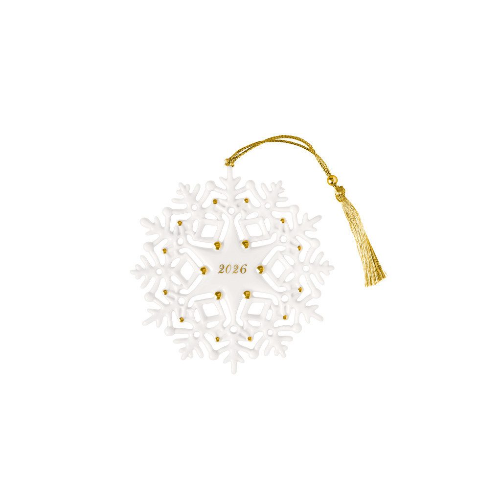 Villeroy & Boch Dekofigur Christmas Classics Ornament Schneeflocke 2025 (1 St)