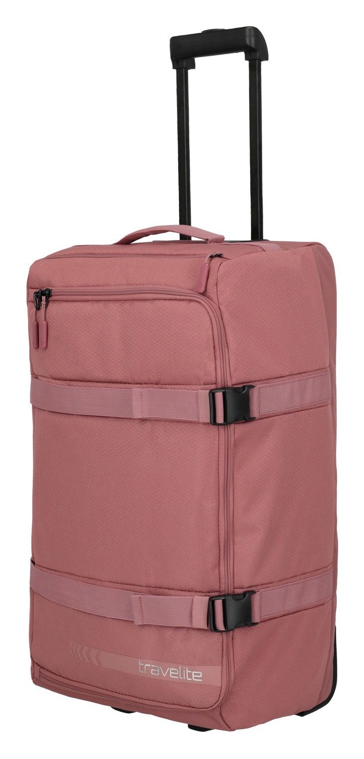 travelite Weichgepäck-Trolley KICK OFF Reisetasche mit Rollen, 2 Rollen, große Reise- und Freizeittasche – ideal als Reisegepäck