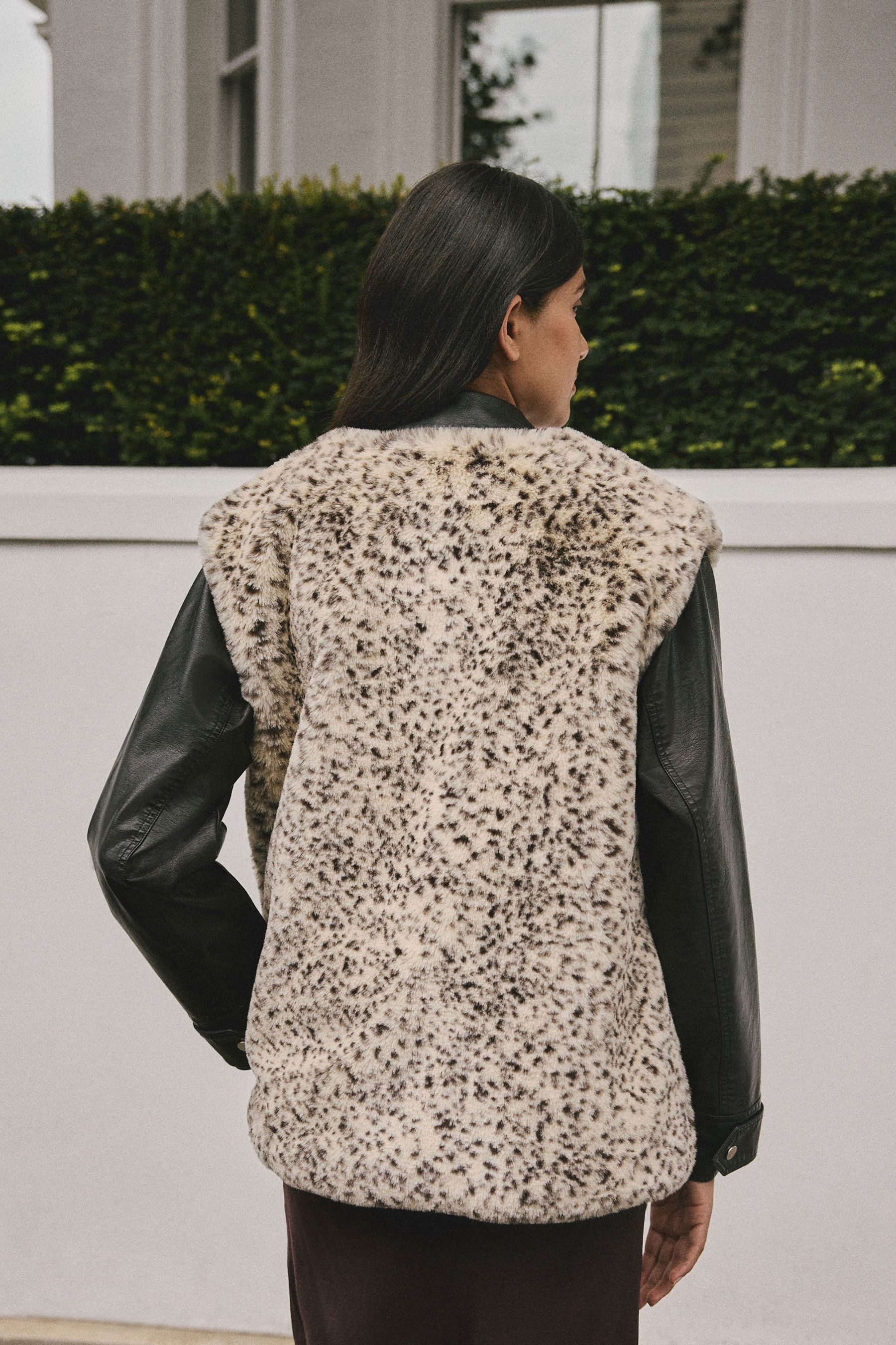 Next Steppweste Weste aus Kunstfell (1-tlg) günstig online kaufen