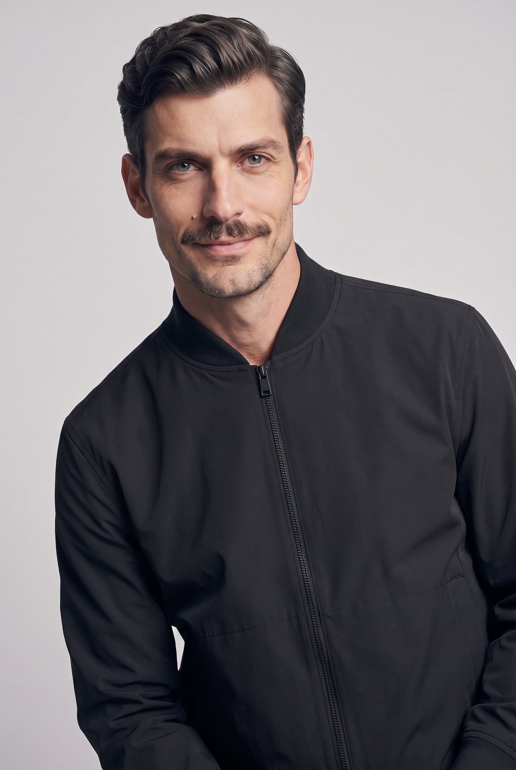 BOSS ORANGE Blouson Ze Push 4-Wege-Stretchmaterial, Relaxed Fit