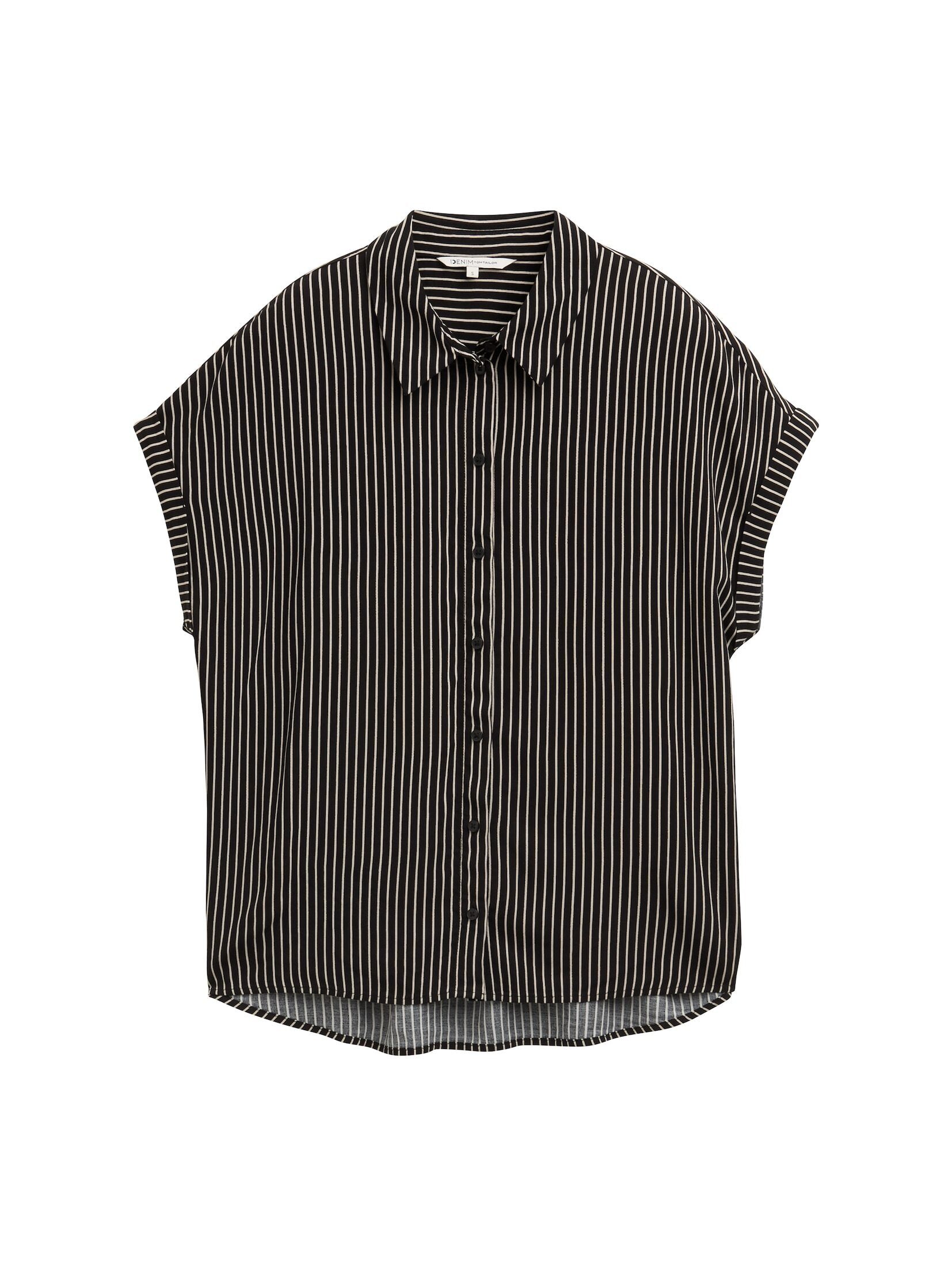 TOM TAILOR Denim Kurzarmbluse Bluse aus günstig online kaufen