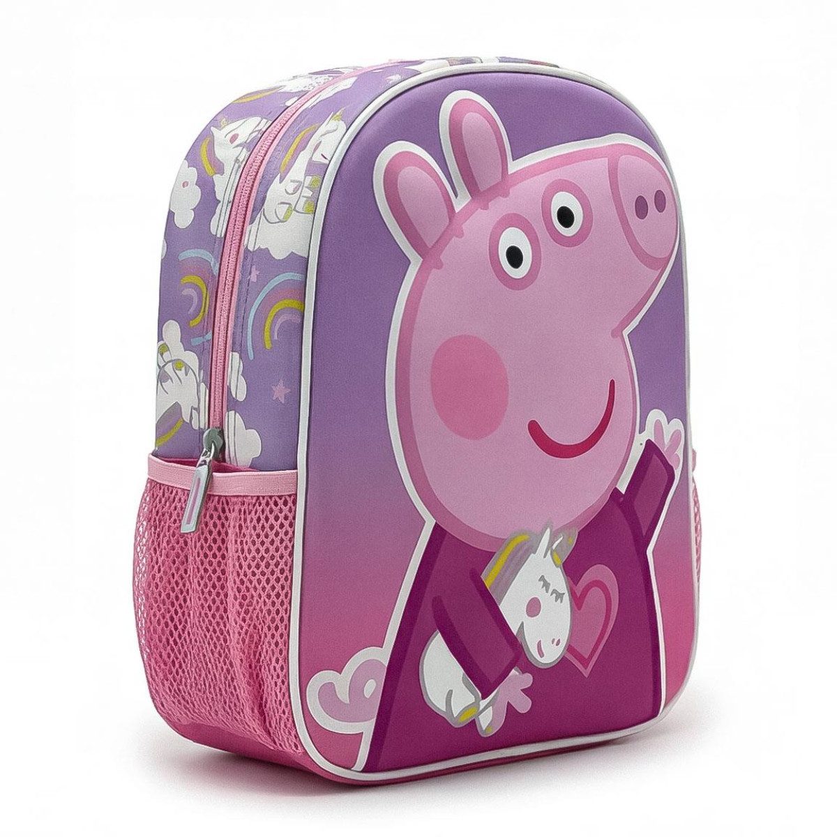 Peppa Pig Kinderrucksack 3D Schultasche für Kleinkinder leichter Rucksack