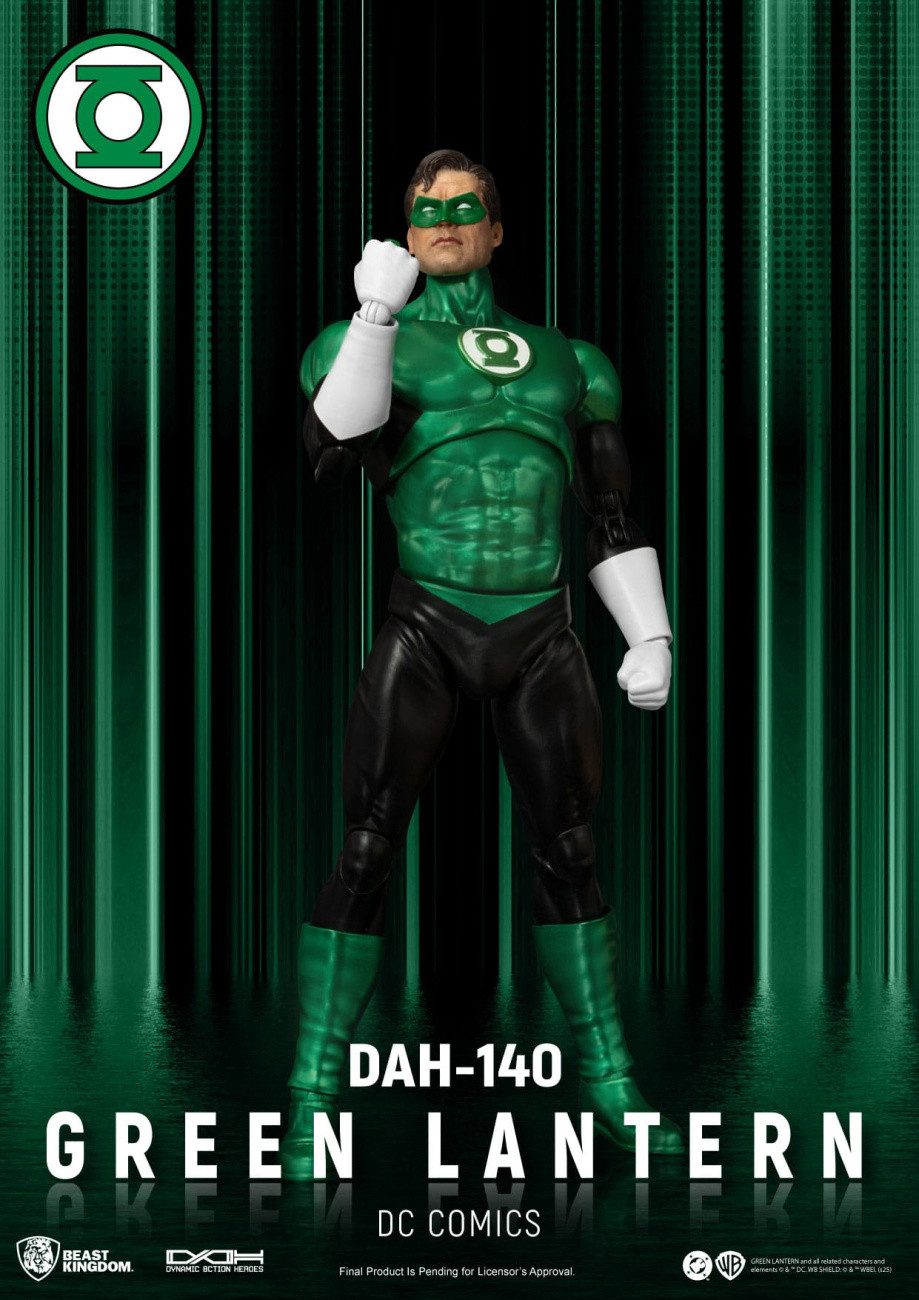 Beast Kingdom Toys Actionfigur DC Comics Actionfigur Green Lantern 20 cm
