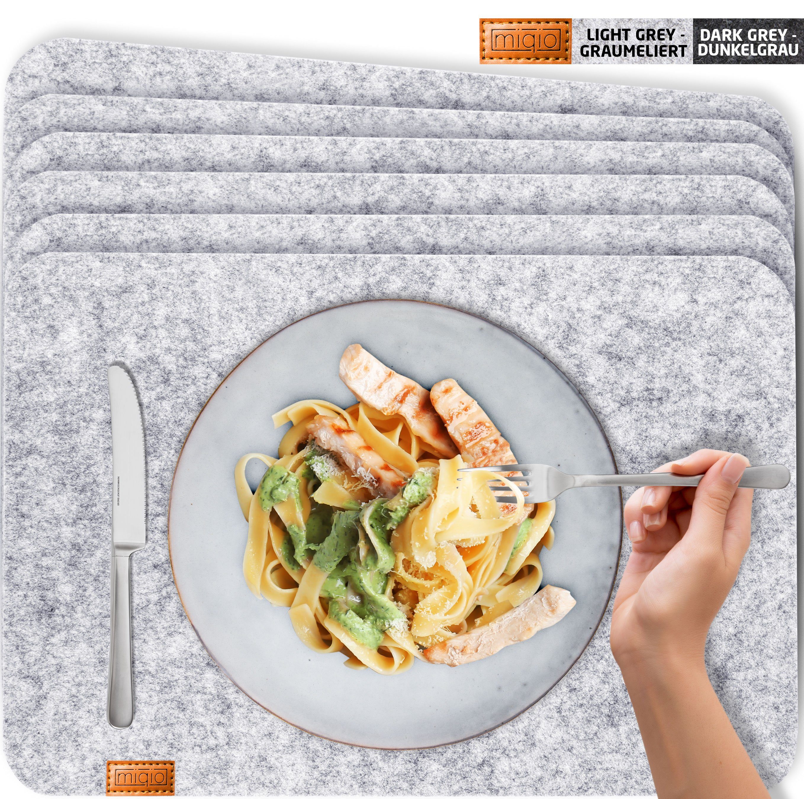 Miqio Platzset 6 er Set Tischsets günstig online kaufen