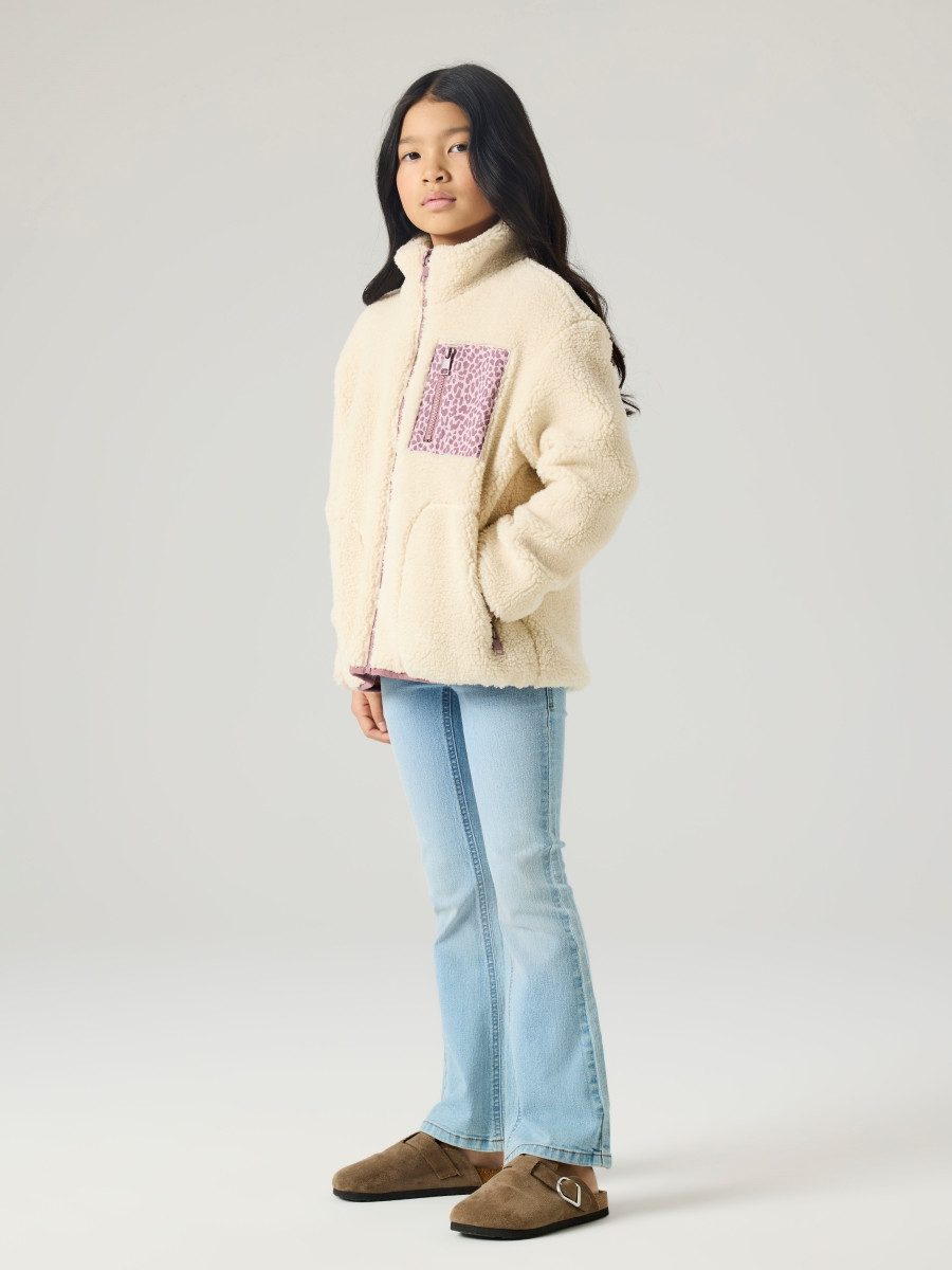 Name It Outdoorjacke NKFMONICA (1-St) mit Leomuster gefüttert