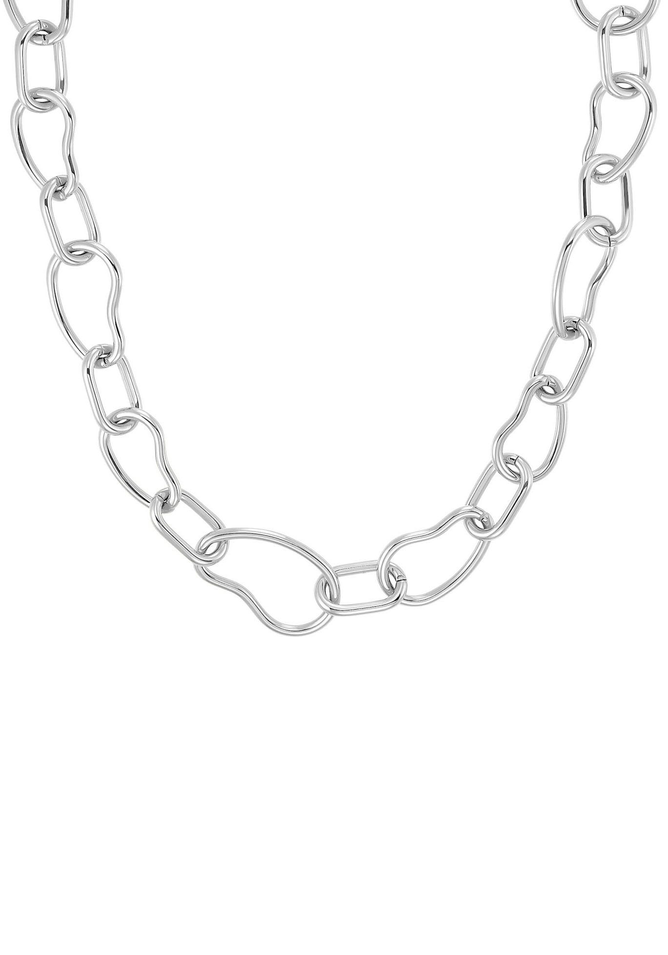 s.Oliver Edelstahlkette 2036829 silberfa...