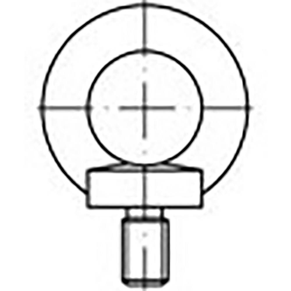TOOLCRAFT Ringschrauben Ringschrauben TO-6855678