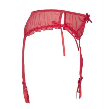 Axami Size Plus Strapsgürtel V-8742PS Plus Size garter belt red 4XL