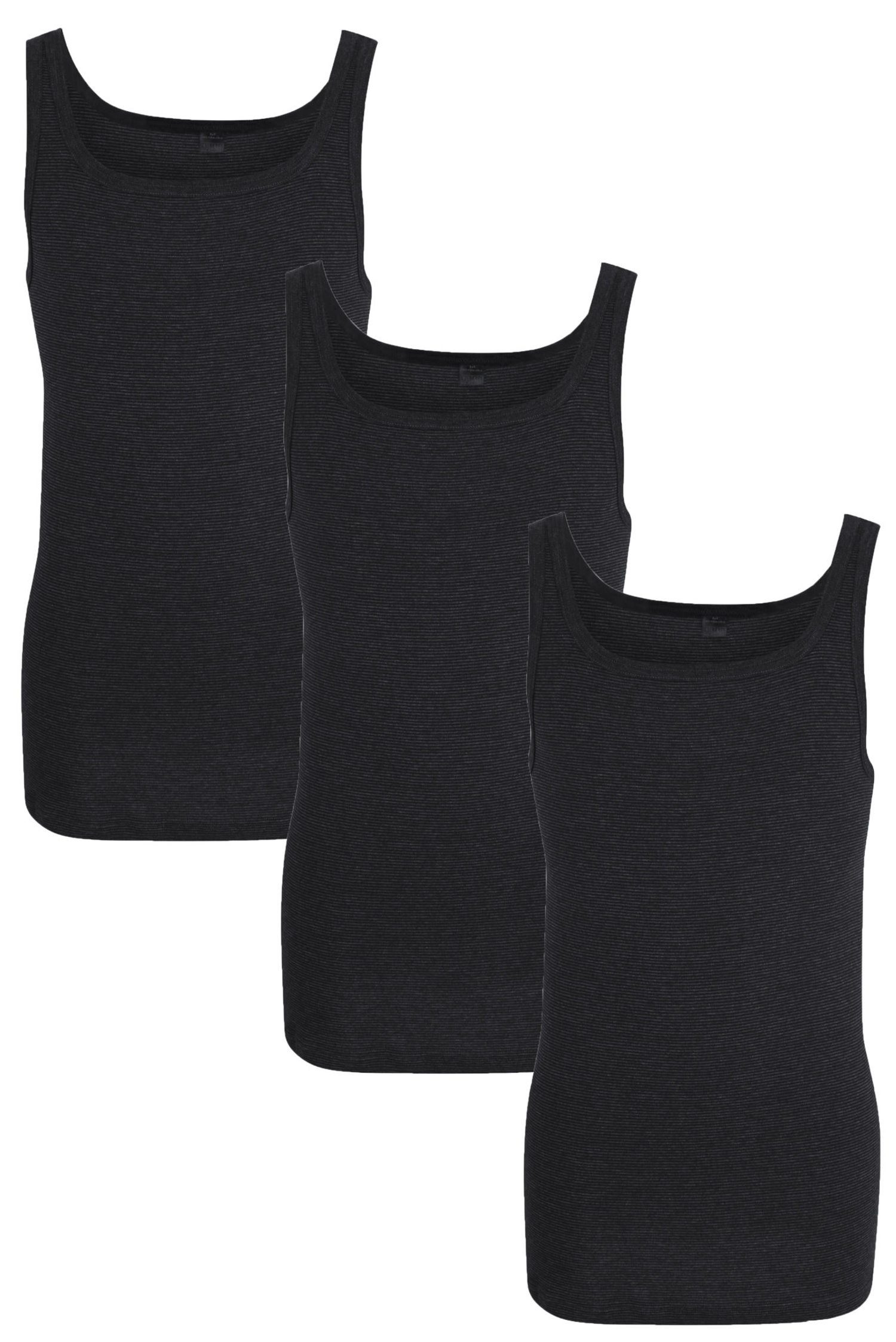 Unterhemd 3er Pack Herren Unterhemden