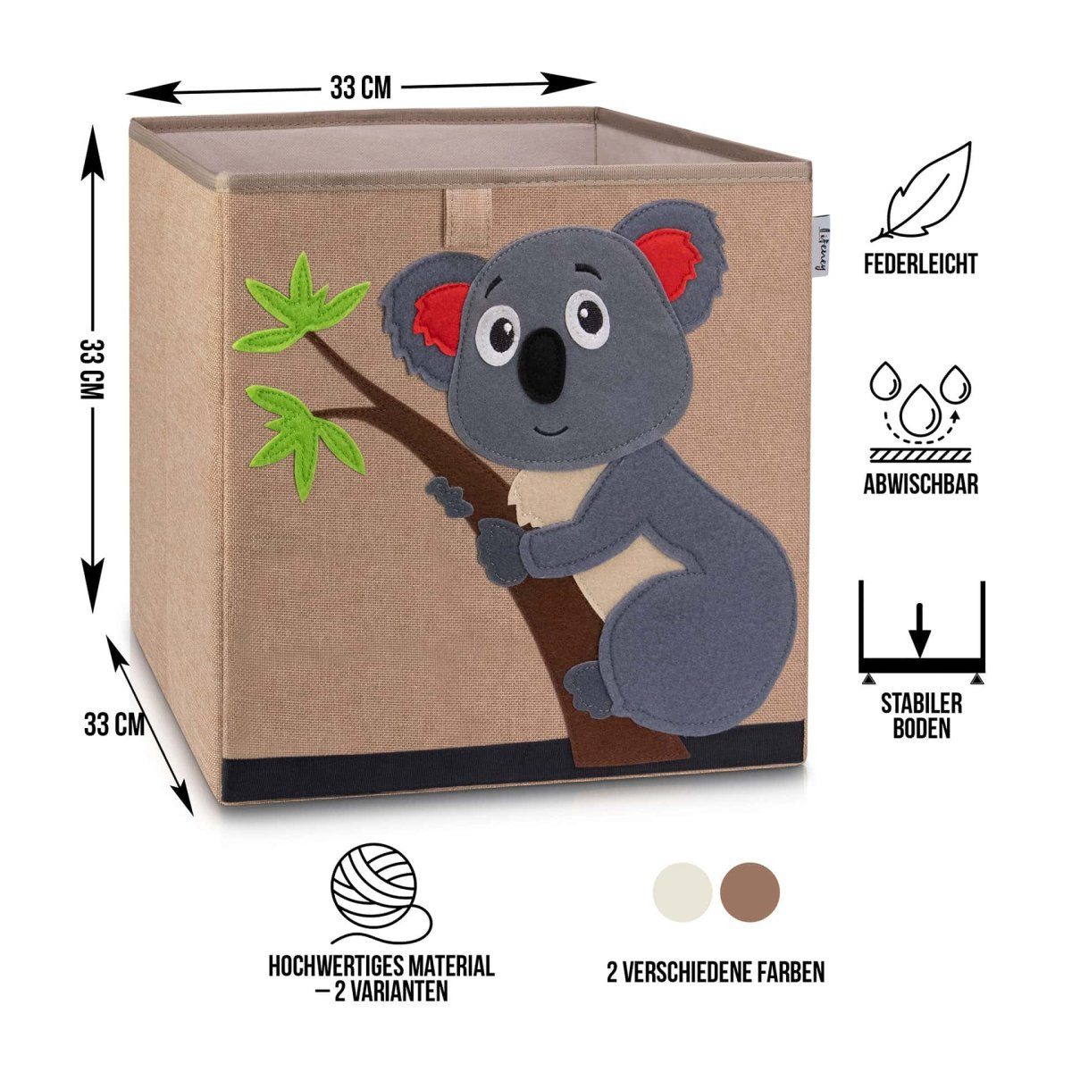 Lifeney Faltbox Aufbewahrungsbox Koala günstig online kaufen