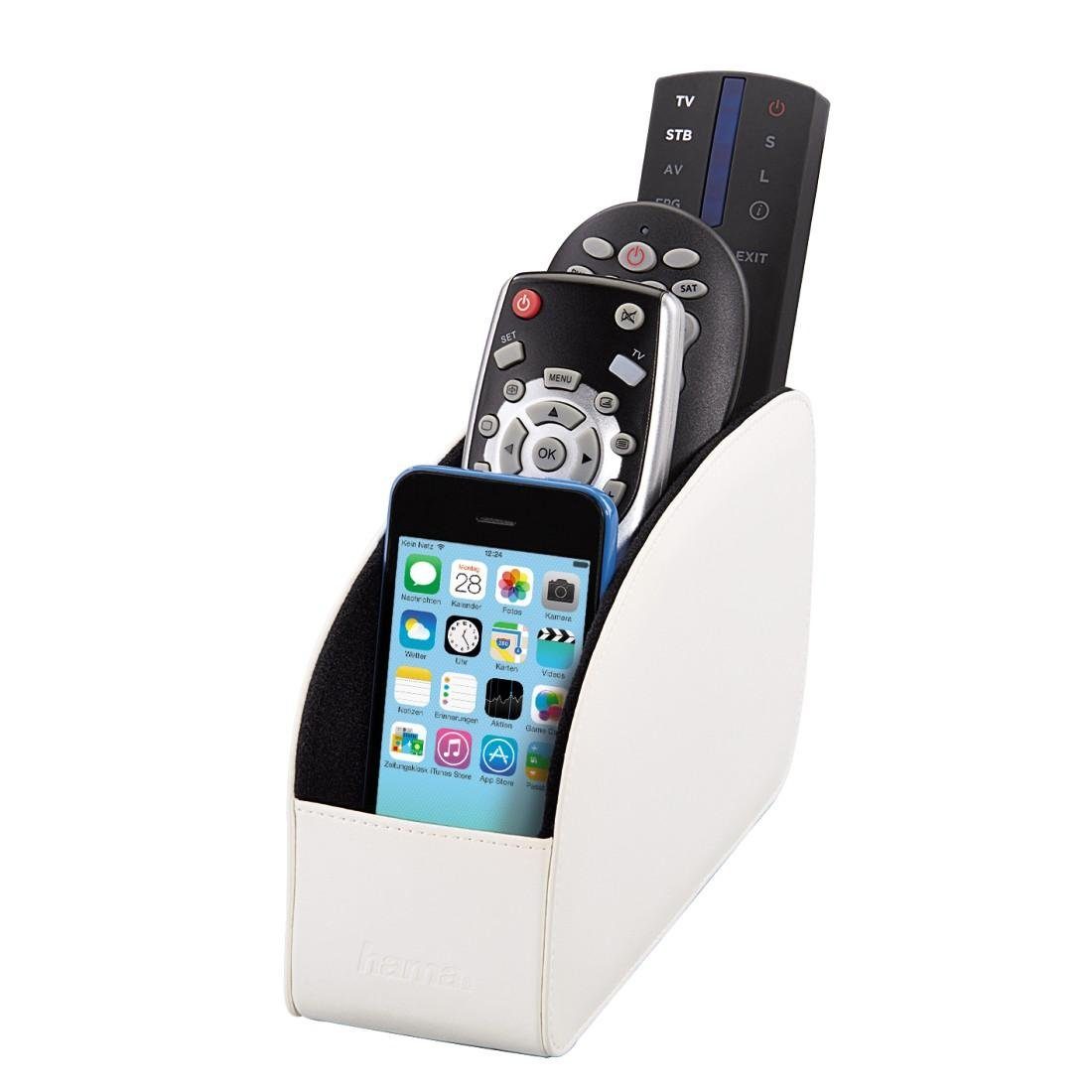 Hama Fernbedienungshalter Fernbedienungshalter für TV-Zubehör, Smartphones, Controller, Brillen, (1-tlg)
