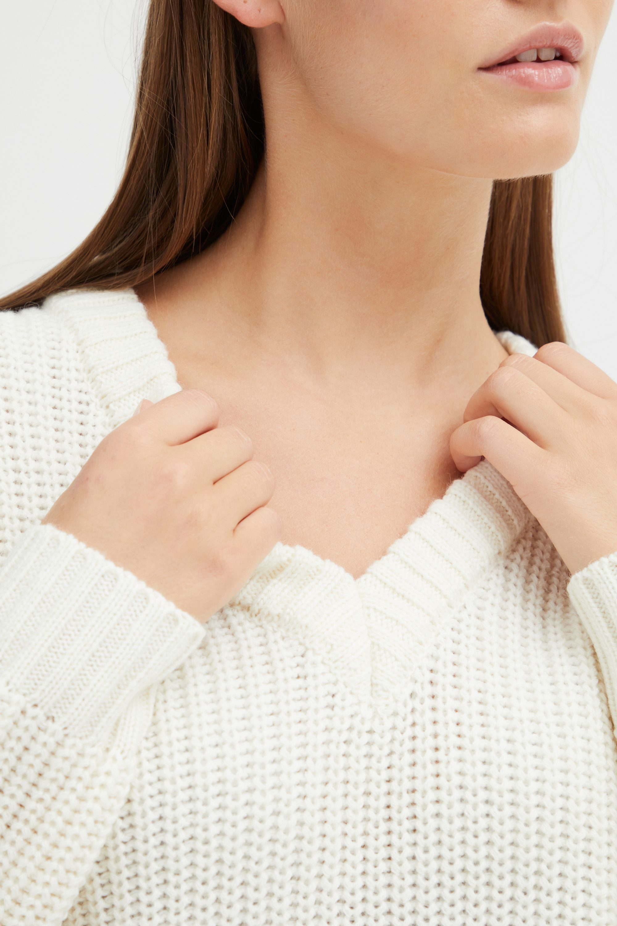 OXMO Strickpullover OXNanny 21800122-ME Modischer Pullover günstig online kaufen