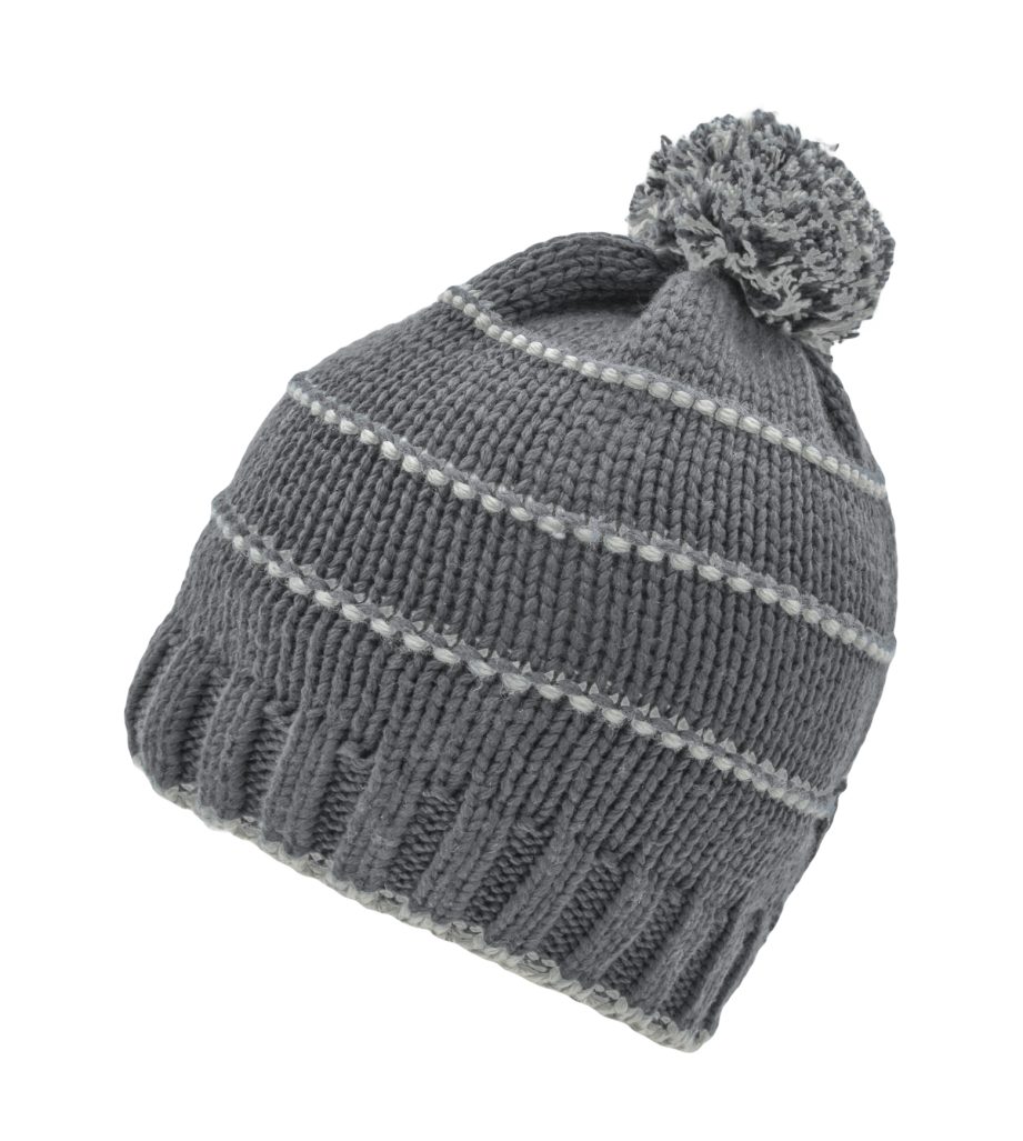 Myrtle Beach Strickmütze Warme Strickmütze aus recyceltem Polyester MB7144 Innenseite mit Fleeceband für einen angenehmen Tragekomfort