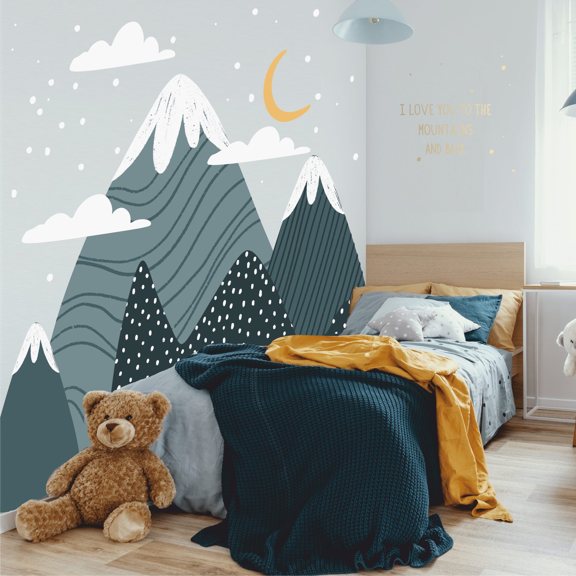 Olli&Elli.design Wandtattoo Montblanc Bergen XXL Set, günstig online kaufen