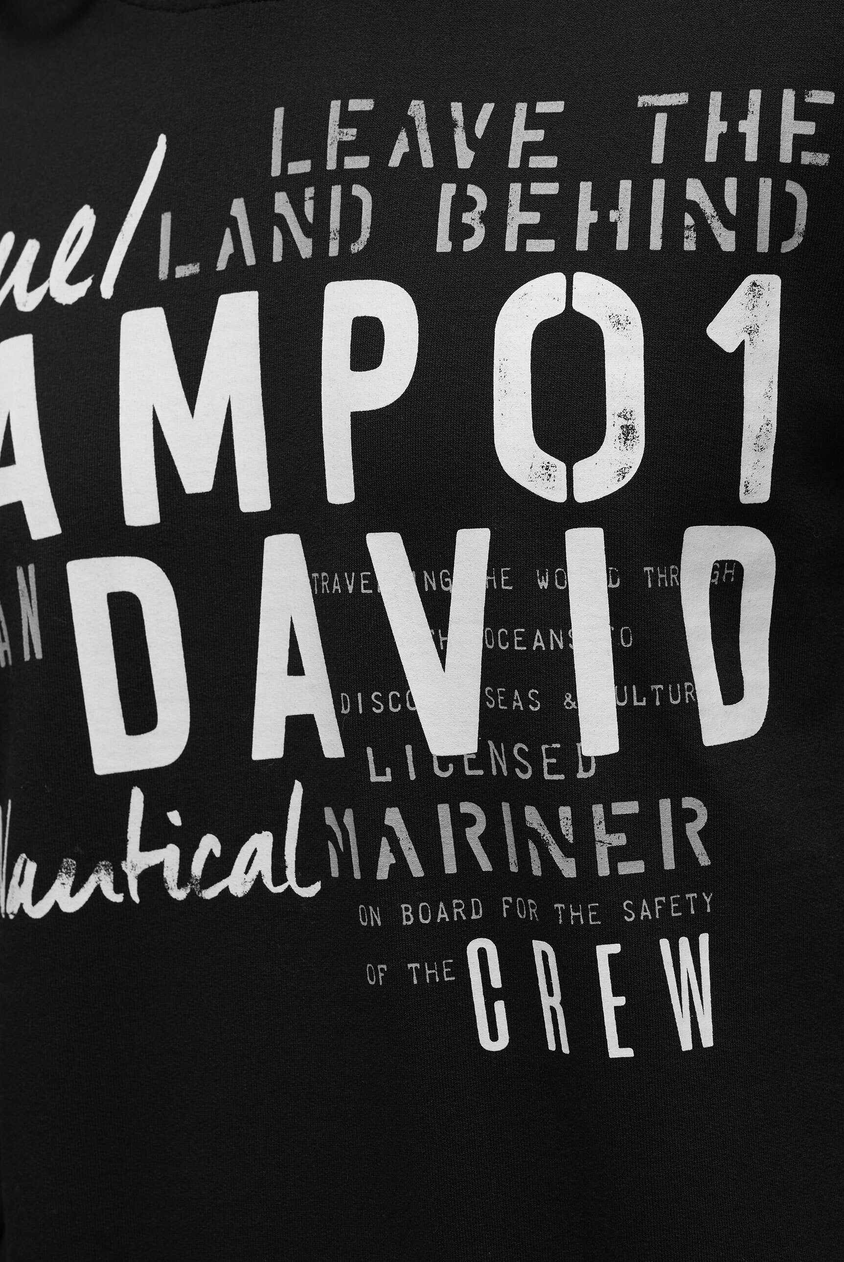 CAMP DAVID Kapuzensweatshirt mit Baumwolle