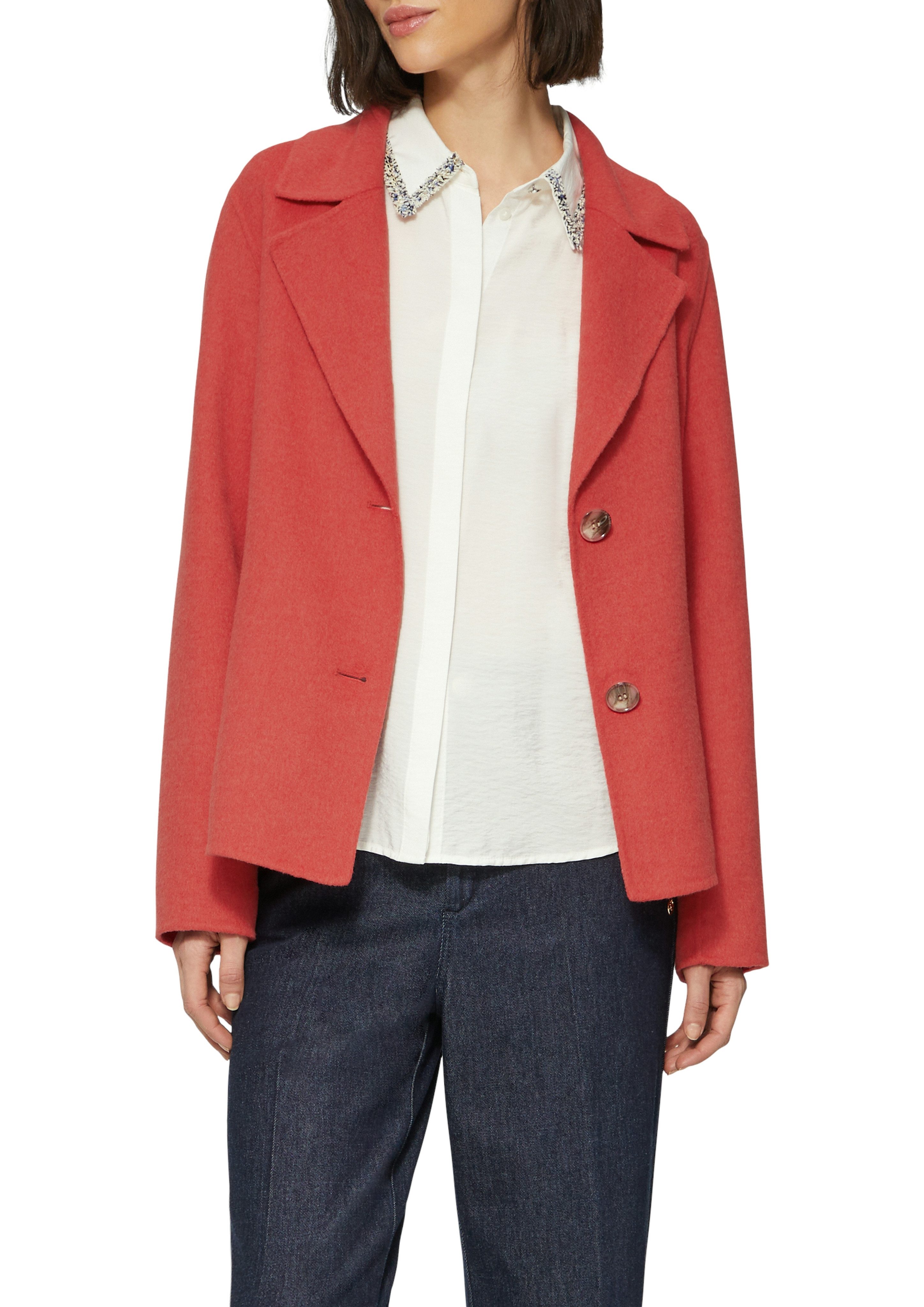 s.Oliver BLACK LABEL Outdoorjacke mit Reverskragen