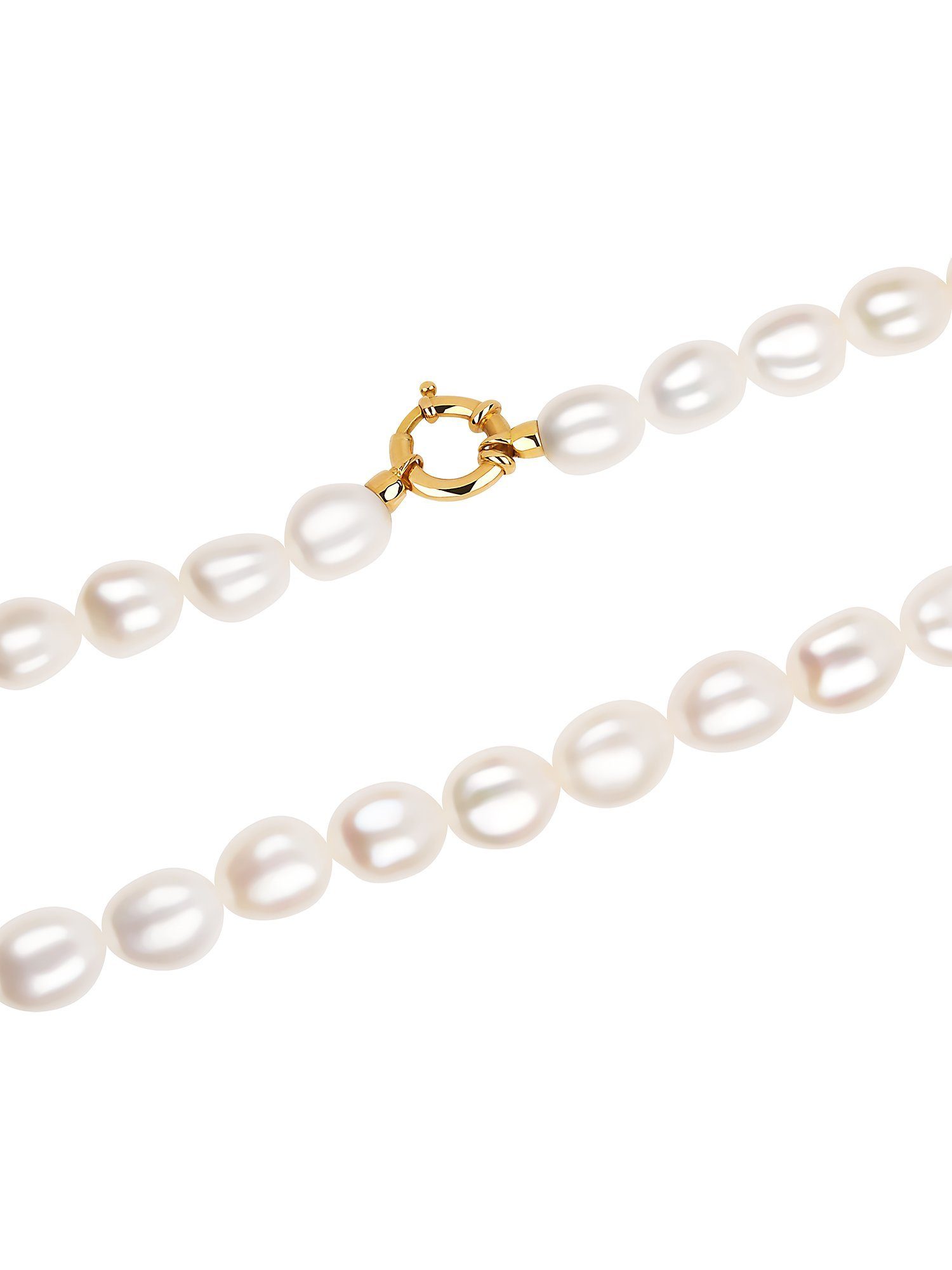 YAMOKO Collier YAMOKO Damen-Kette 585er Gelbgold Süßwasserperle