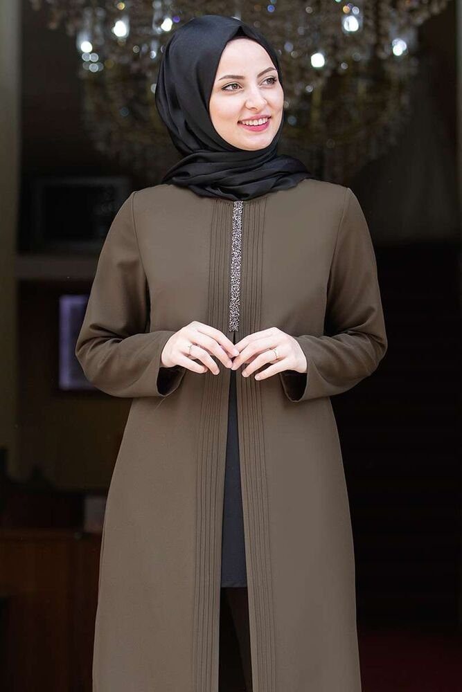 fashionshowcase Anzug Damen Zweiteiler - Gerippte Longtunika mit Hose - Mod günstig online kaufen