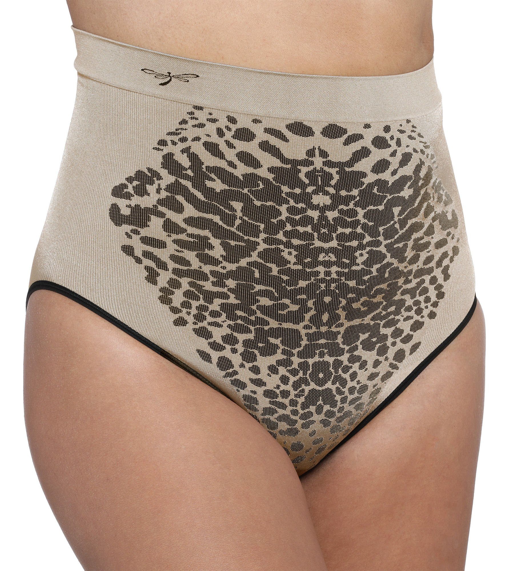Pure Shape Shapingslip Form-Unterwäsche elastisch mit Leopardenmotiv