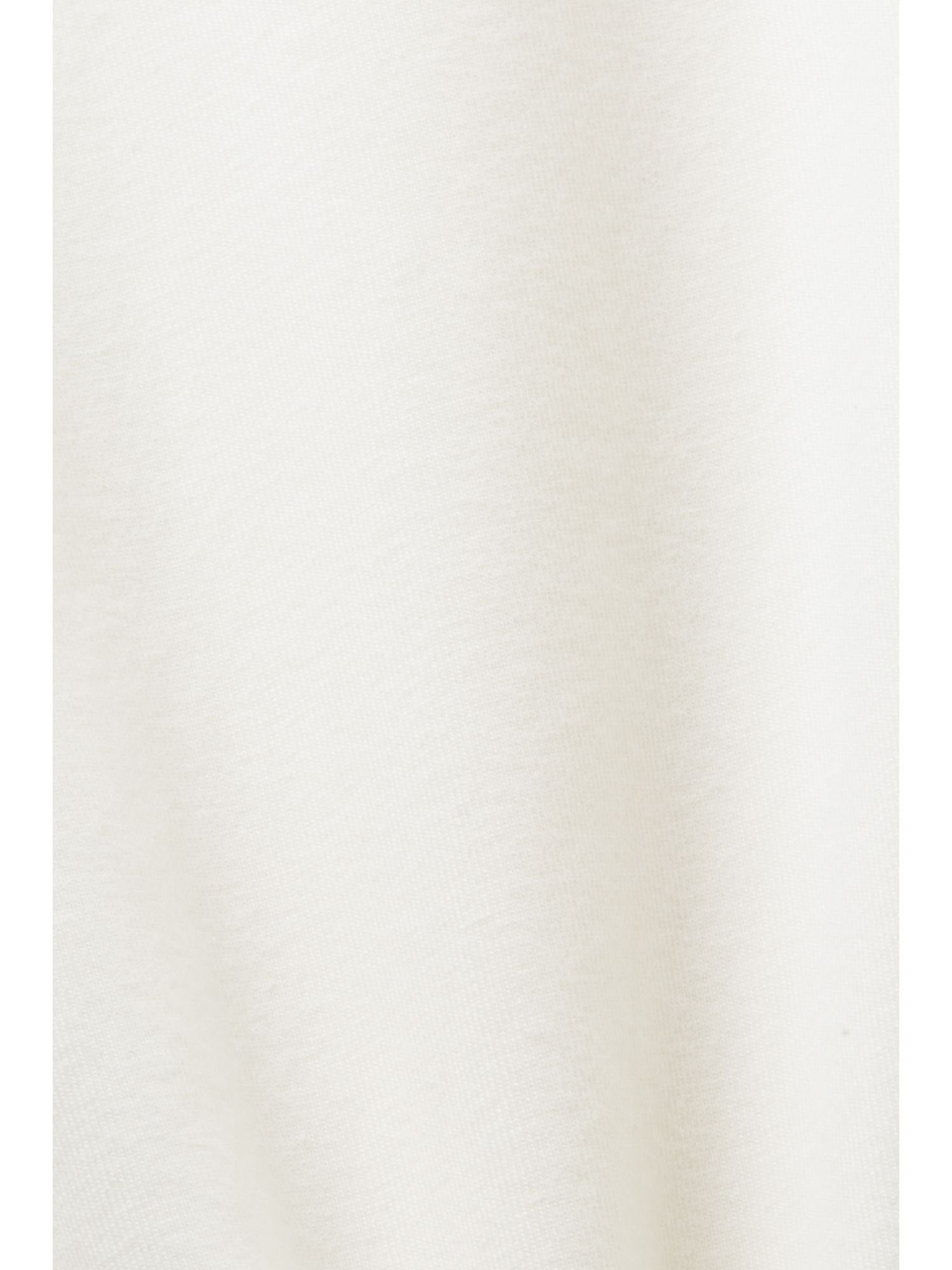 Rollkragenoberteil (1-tlg) OFF WHITE by aus Langarmshirt edc Jersey Esprit