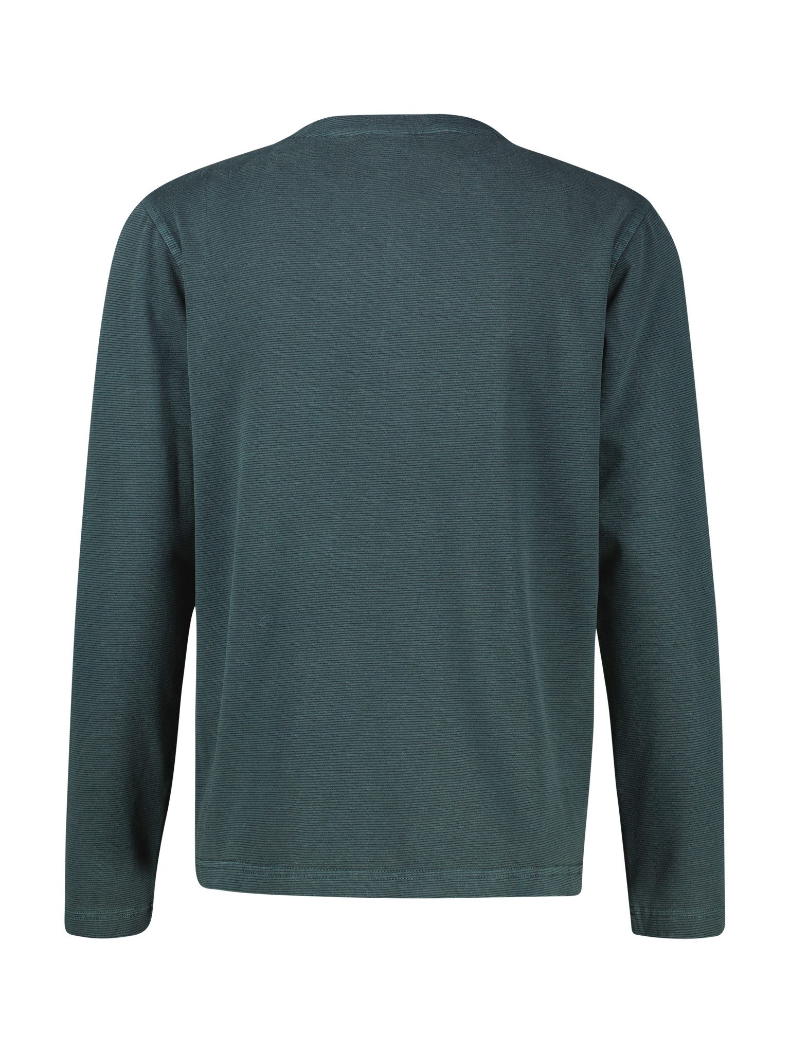 LERROS Langarmshirt mit kurzer Knopfleiste - Serafino - und feinen Streifen – Bild 4 von 4