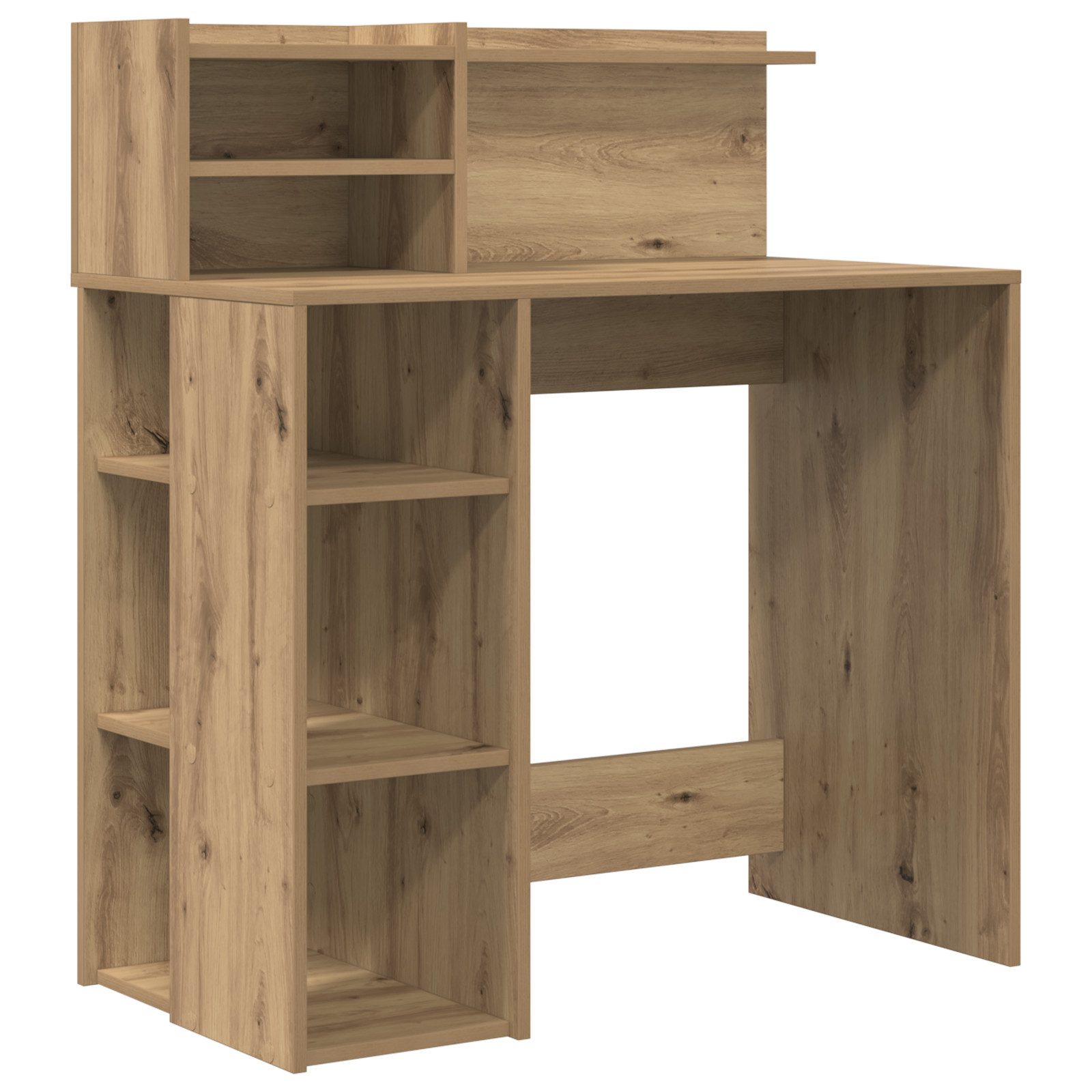 vidaXL Schreibtisch Schreibtisch mit Stauraum Artisan günstig online kaufen