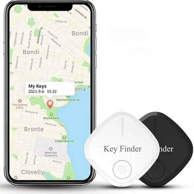 GelldG Smart Tracker Tag Kompatibel Bluetooth KeyFinder, Wasserdicht GPS-Tracker