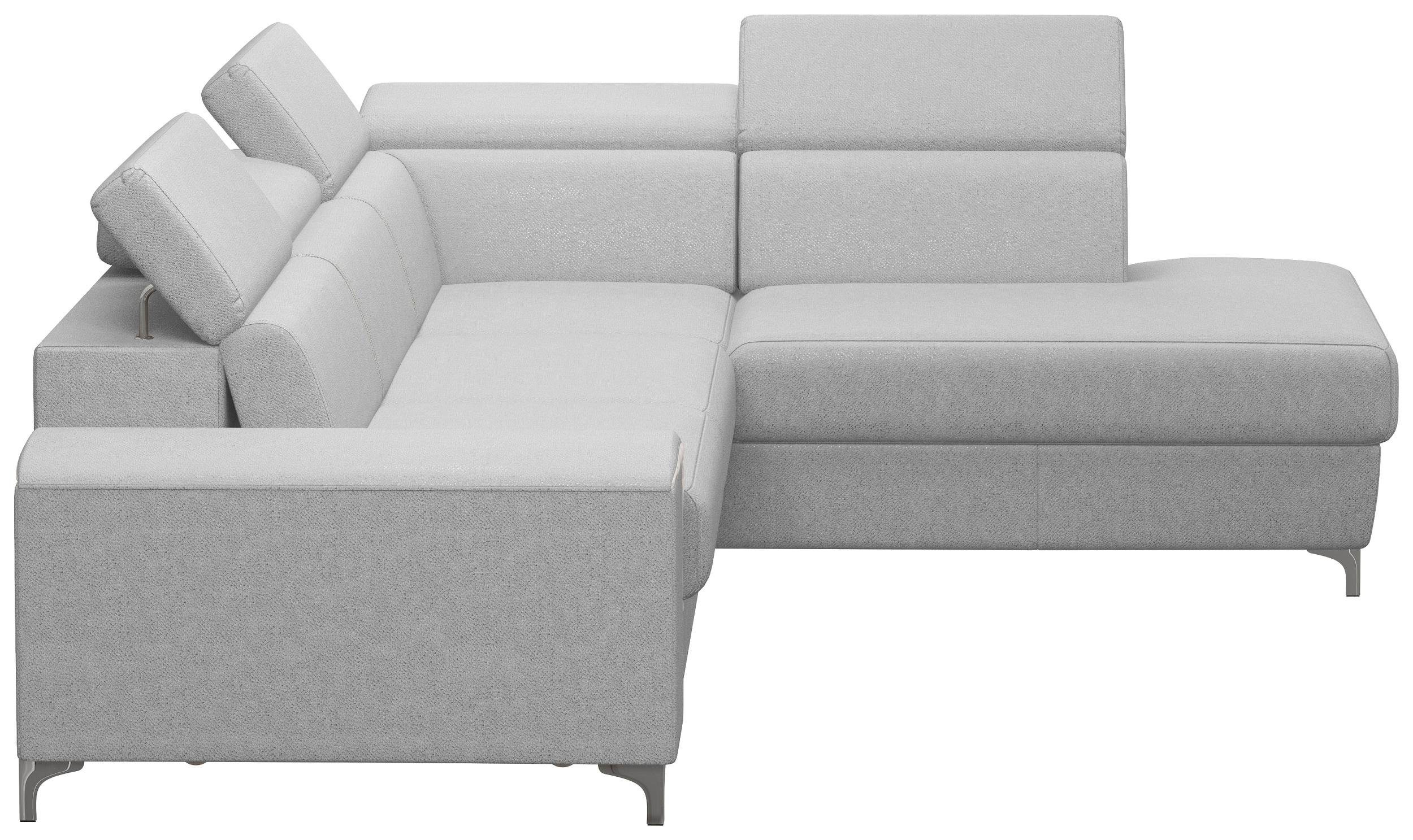 Stylefy Ecksofa Caio, frei L-Form, Bettfunktion, oder stellbar, rechts Eckcouch, Sitzkomfort, im Raum mit und Design mane links Bettkasten bestellbar, Modern