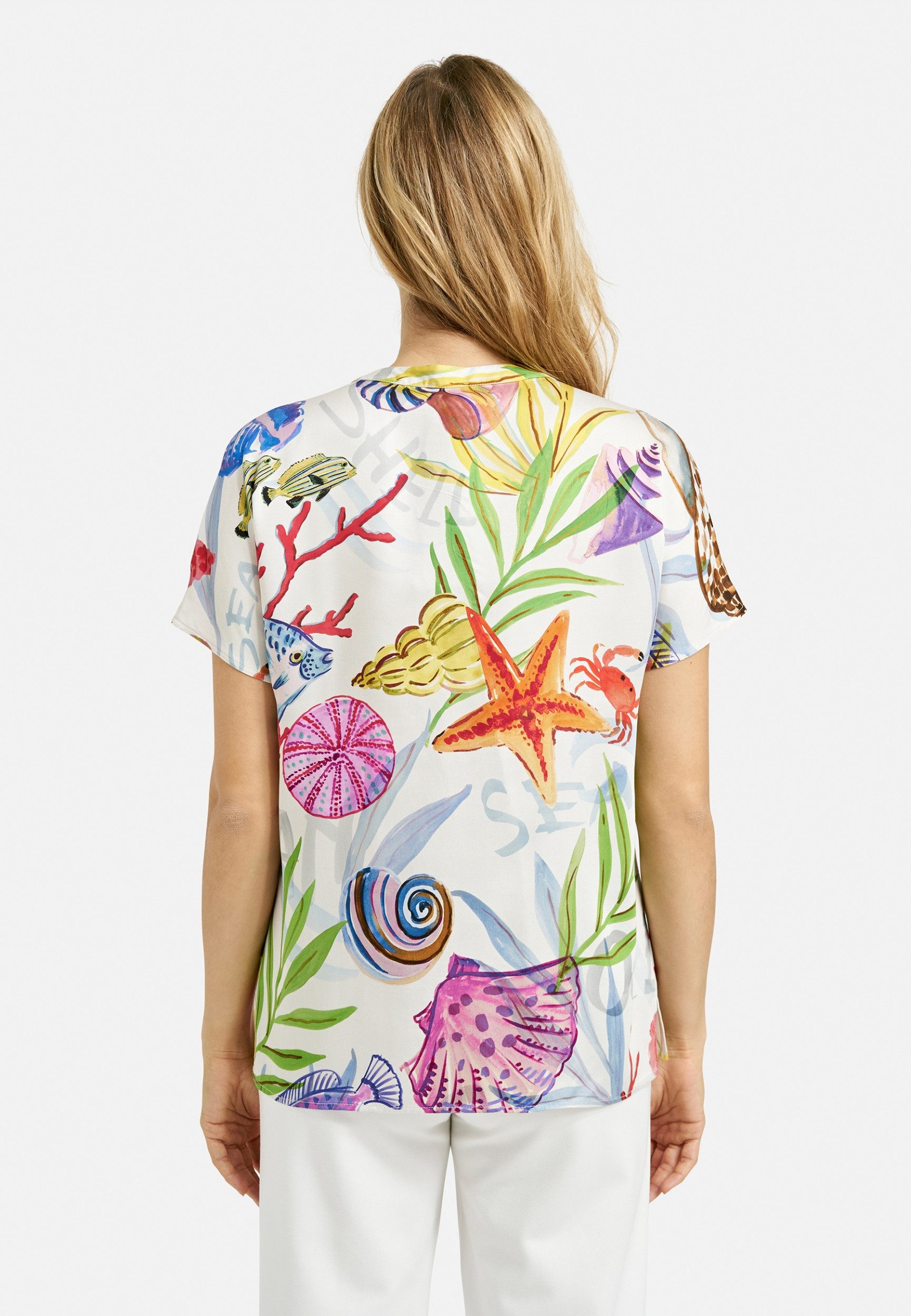 Milano Italy Blusentop BLOUSETOP WITH PANEL günstig online kaufen
