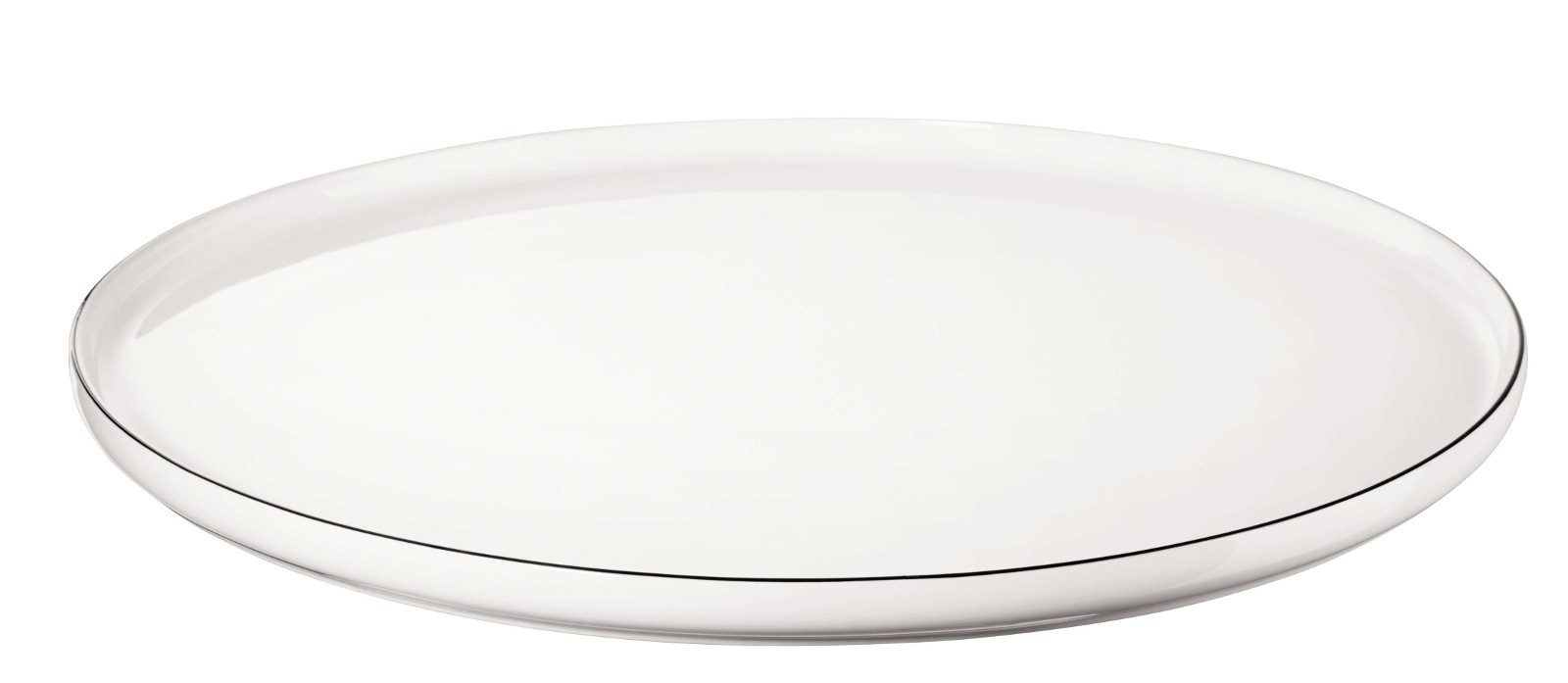 ASA SELECTION Speiseteller à table ligne noire oco Platzteller 32 cm, Geschirr