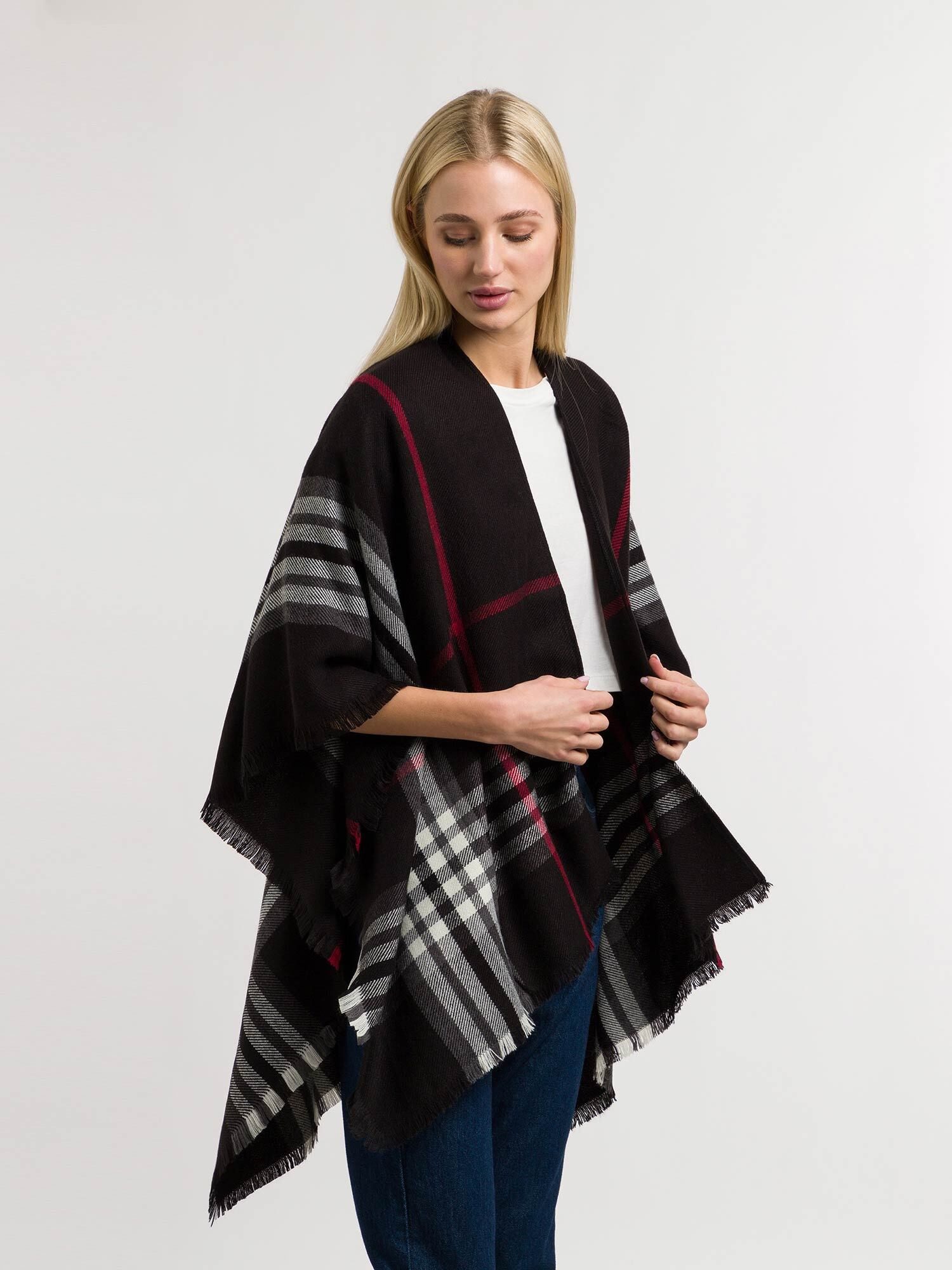 Giorgio Rimaldi Poncho Polyacryl Poncho