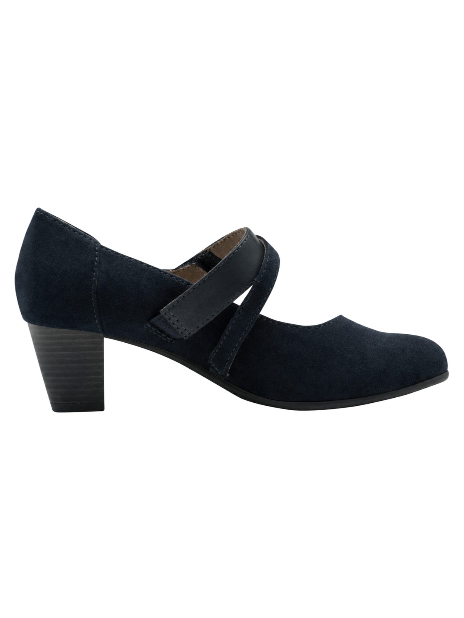 Jana Vegan, Mehrweite mit Blockabsatz Blockabsatz Sneaker Vegan