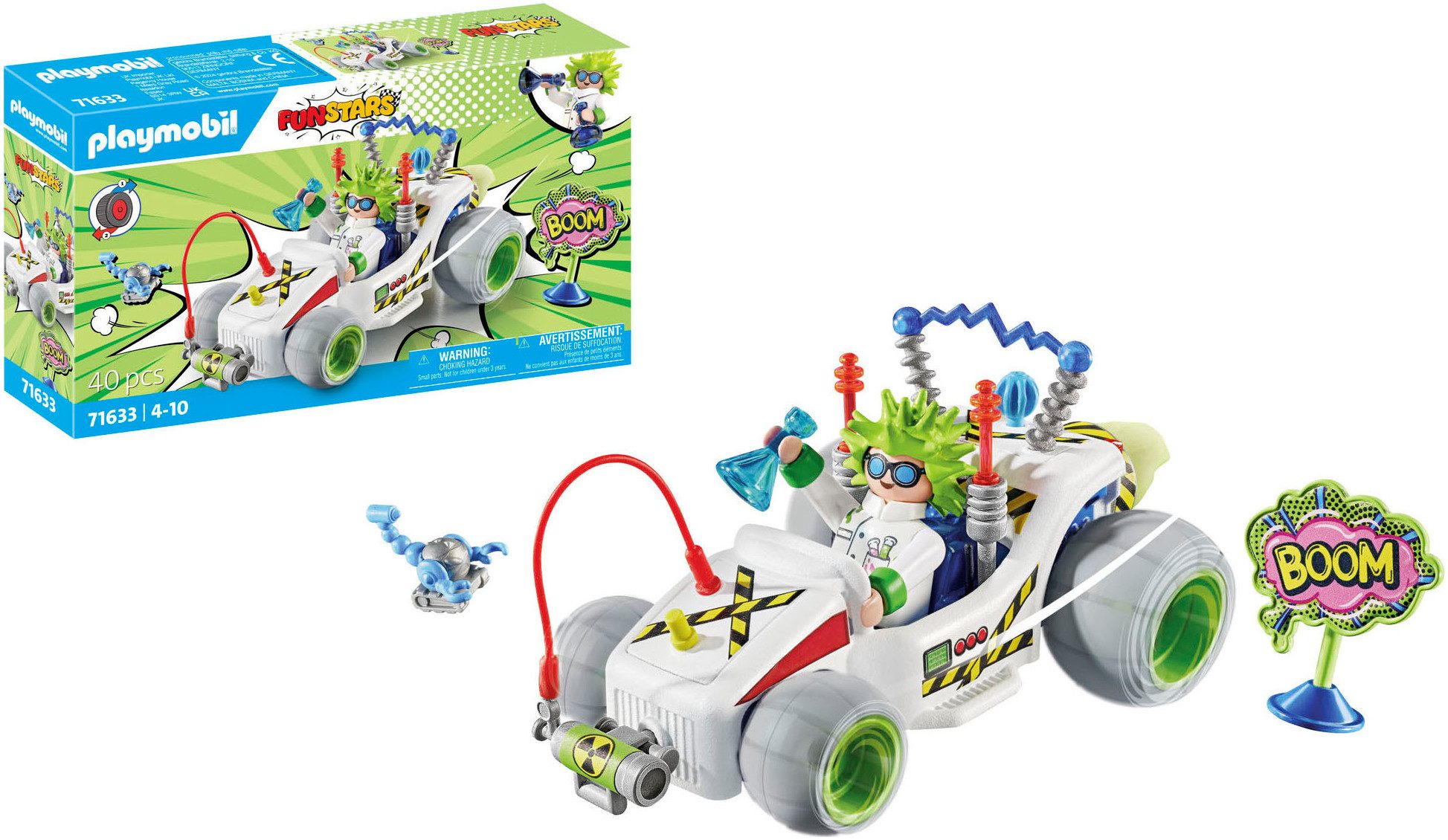 Playmobil® Rasender Professor (71633), Funstars Konstruktions-Spielset, günstig online kaufen