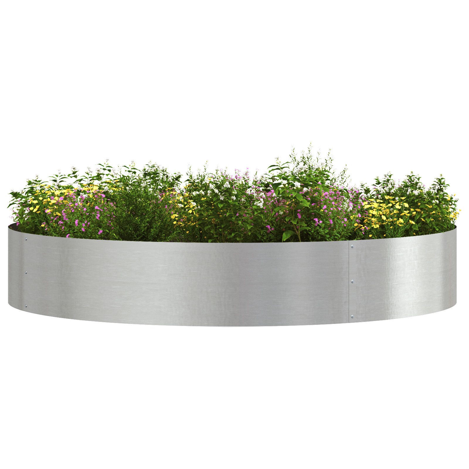 vidaXL Blumentopf Edelstahl Pflanzkübel Edelstahl Groß günstig online kaufen