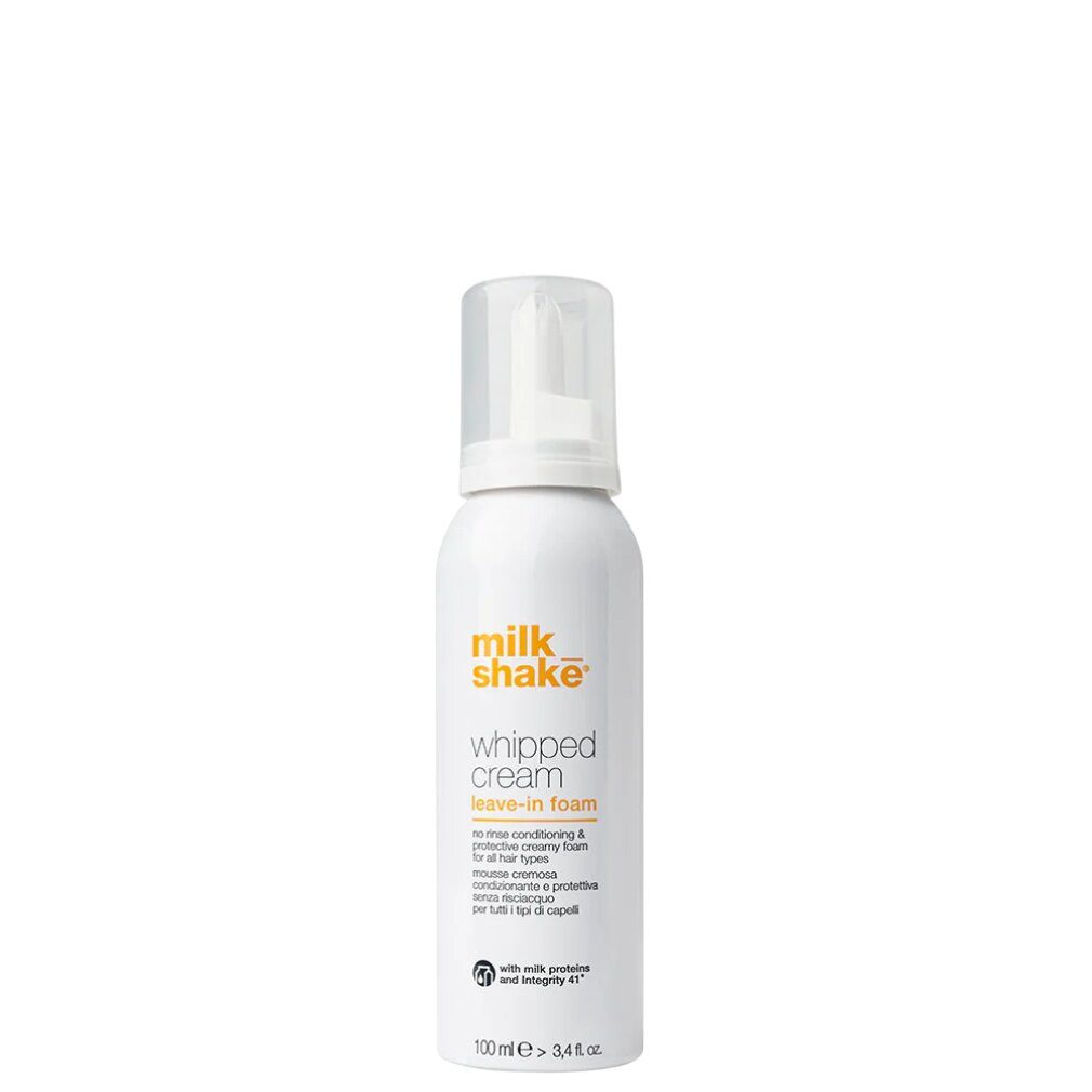 Milk Shake Haarshampoo Schlagsahne, Milchproteine, Haarspülung mit Schaum, zur Hydratation